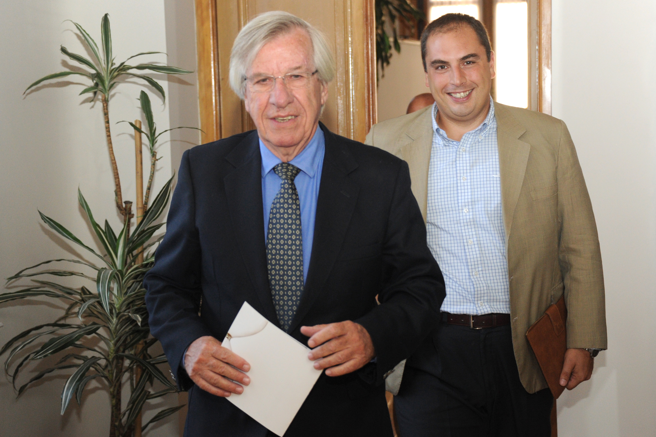 El ministro de Economía y Finanzas, Danilo Astori, y el subsecretario, Pablo Ferreri.