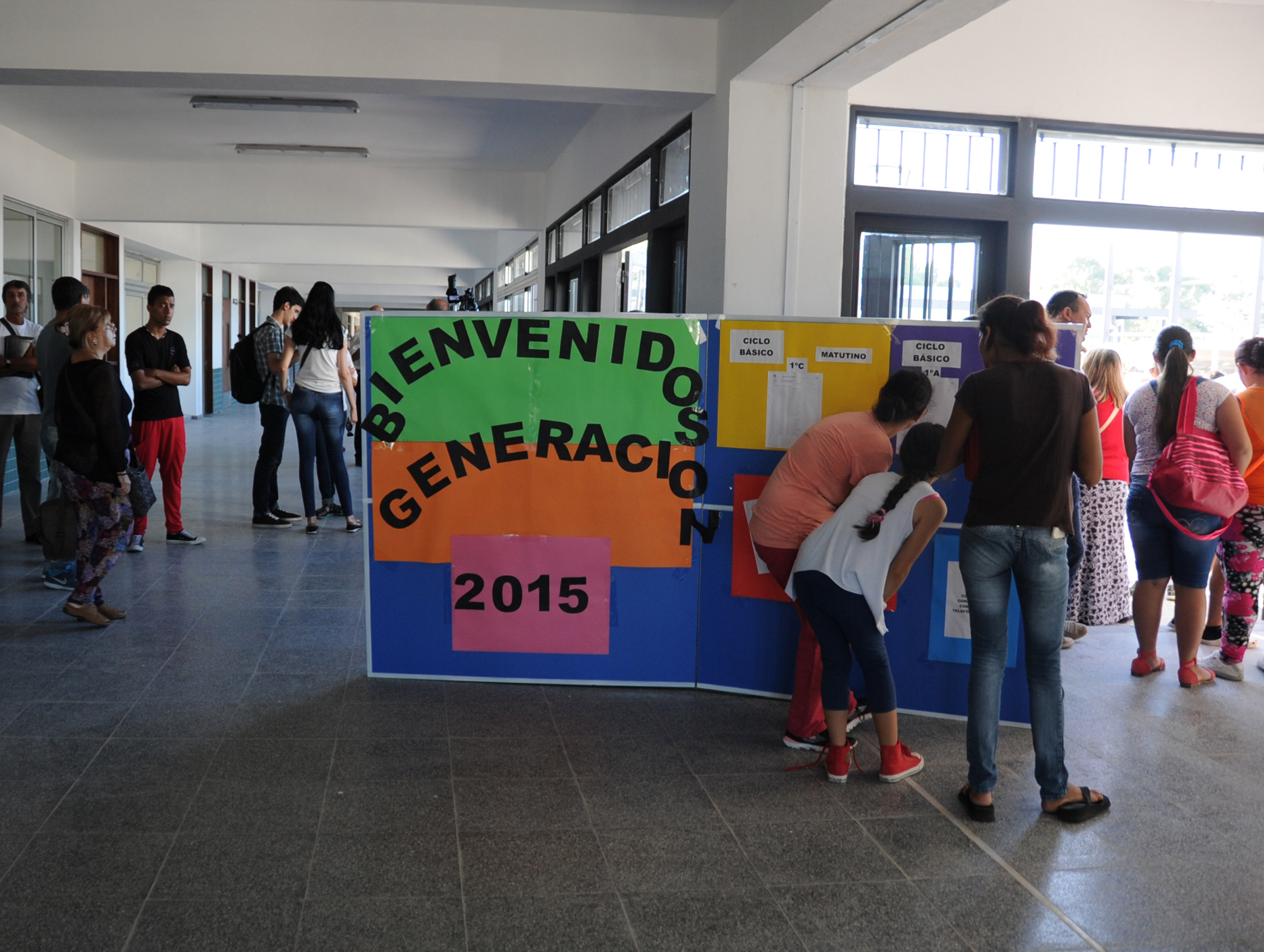 Jornada de bienvenida para alumnos y familias de su flamante Escuela de Santa Catalina