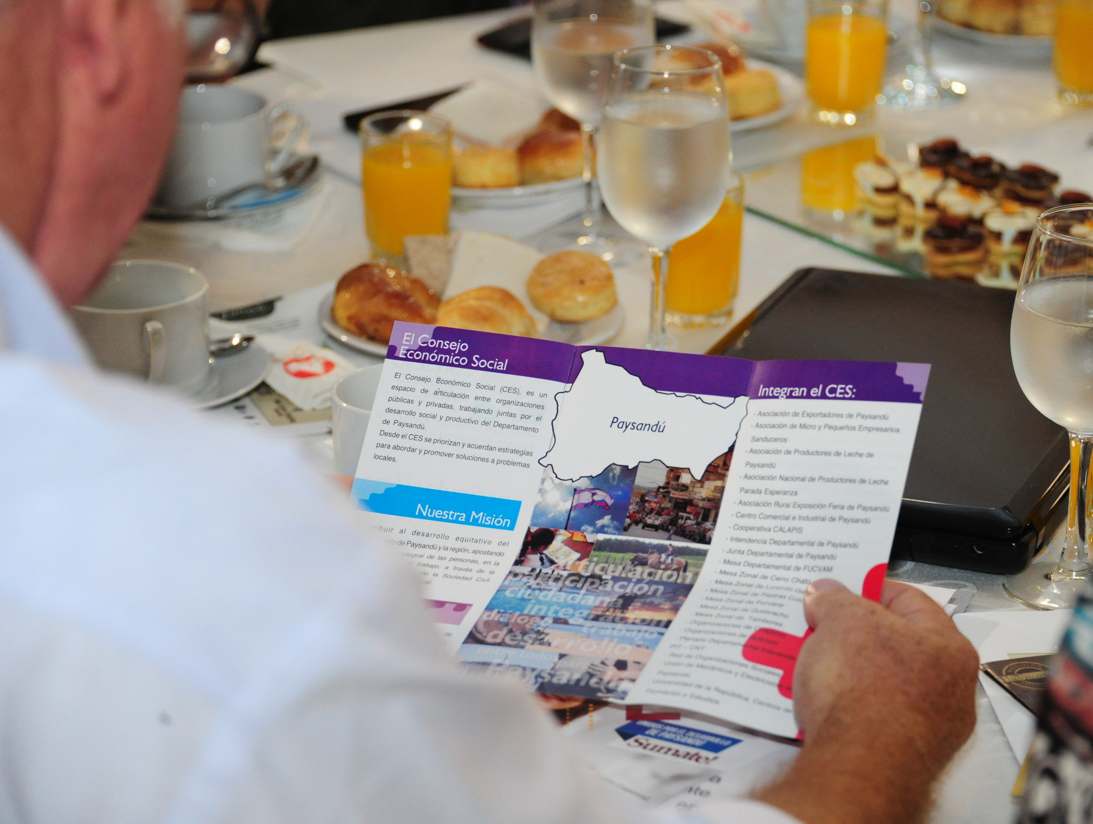 Desayuno de trabajo - Desarrollo local y territorial en Paysandú 2015-2020