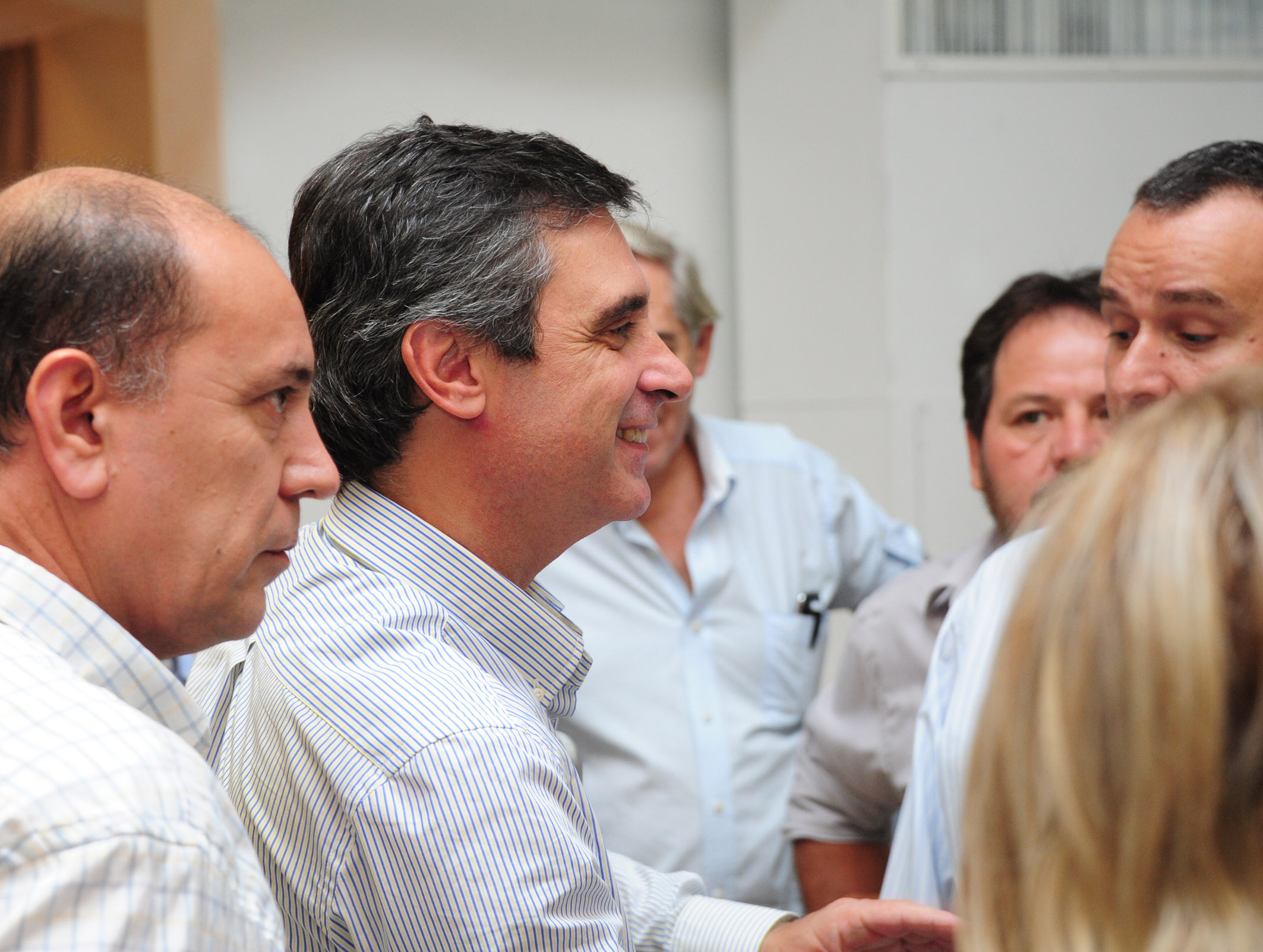 Álvaro García en Desayuno de trabajo - Desarrollo local y territorial en Paysandú 2015-2020
