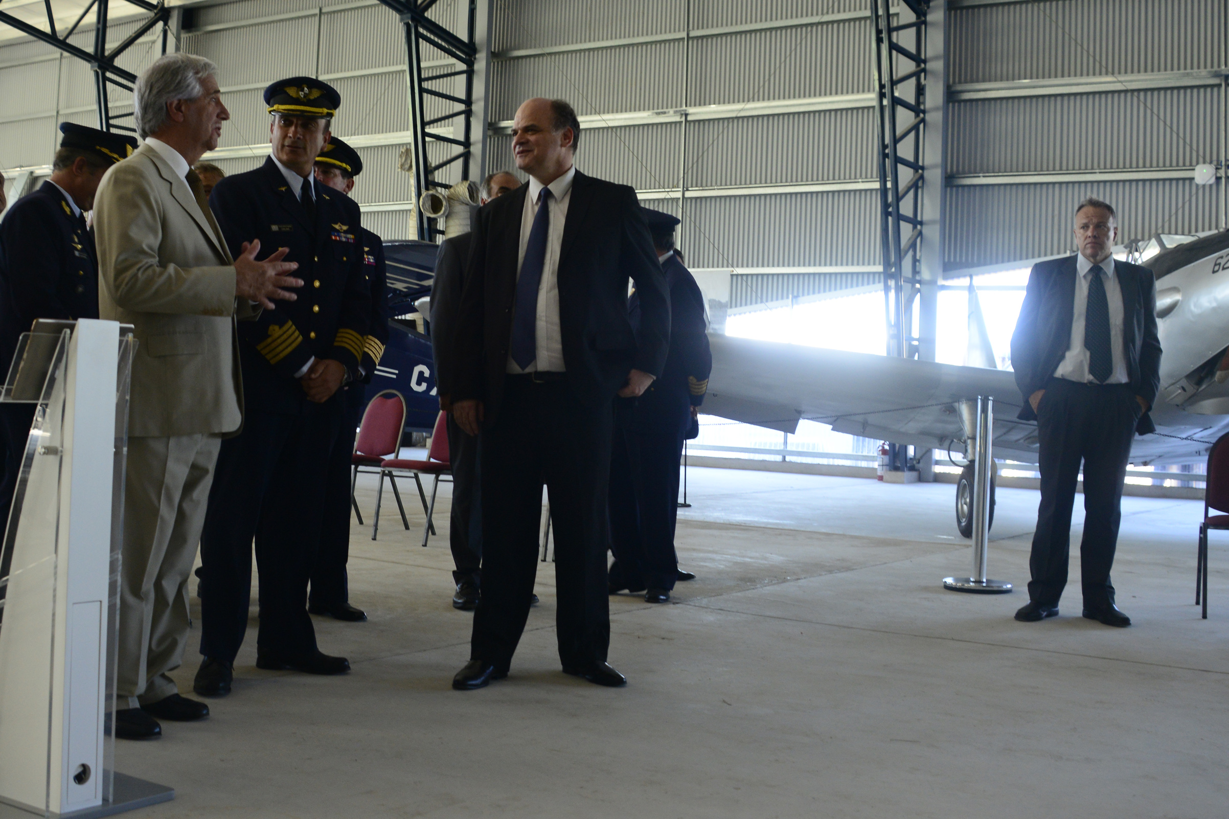 El Presidente Tabaré Vázquez visitó las instalaciones del Museo Aeroespacial y de las Telecomunicaciones