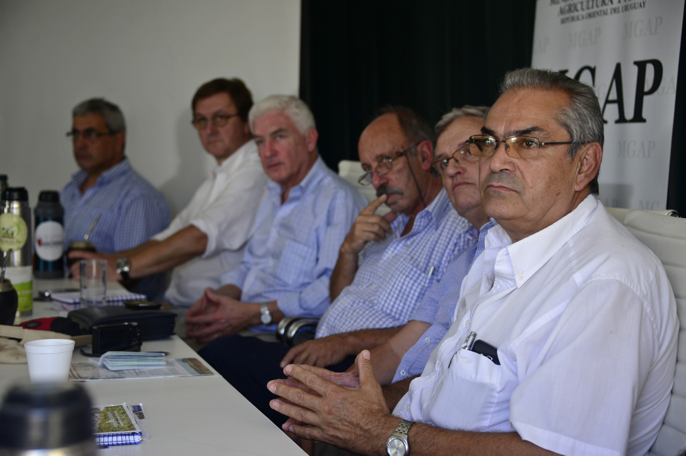 Conferencia de prensa de Enzo Benech, subsecretario del MGAP