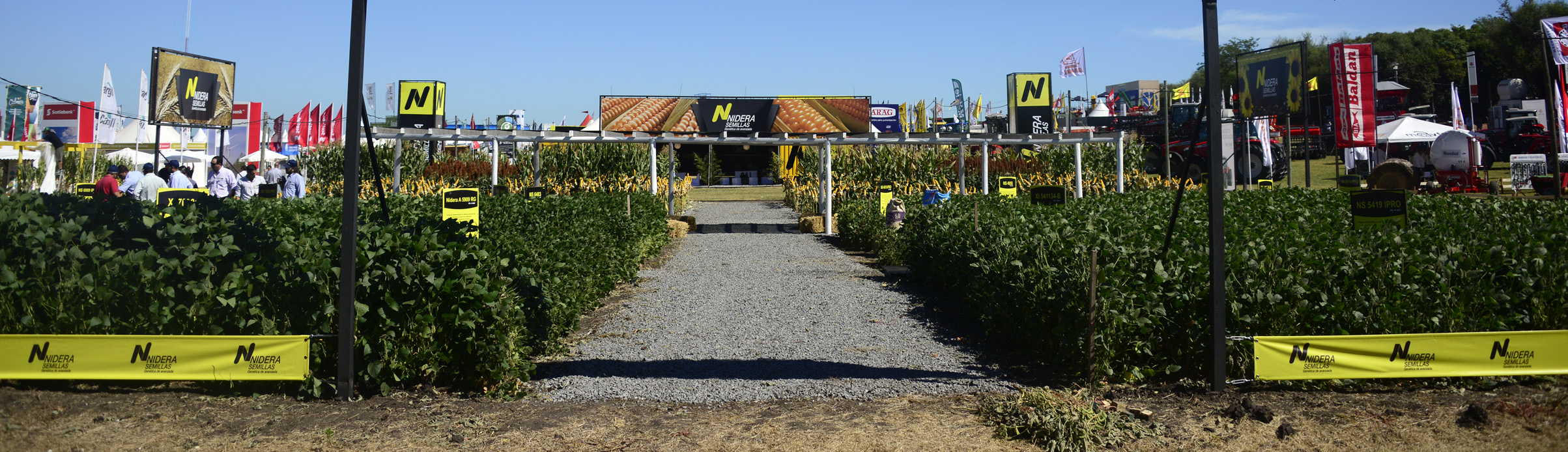 Instalaciones y stands de la Expo Activa