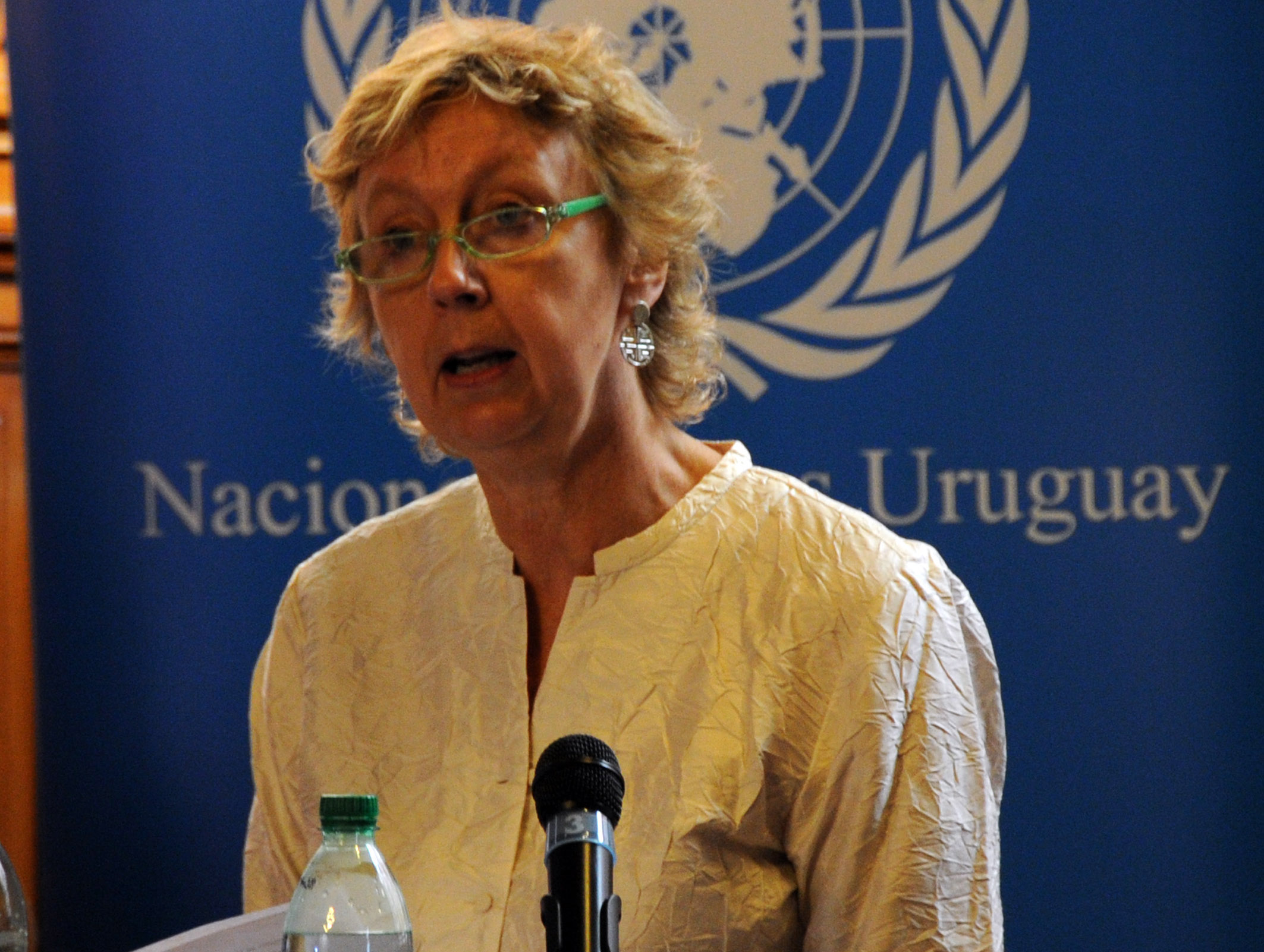 Coordinadora Residente de las Naciones Unidas Sra. Denise Cook