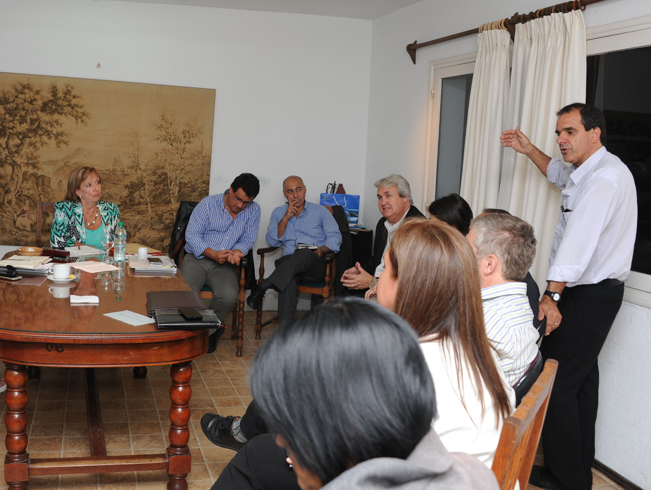 Autoridades de Gobierno continúan las reuniones luego del 1er. Consejo de Ministros abierto