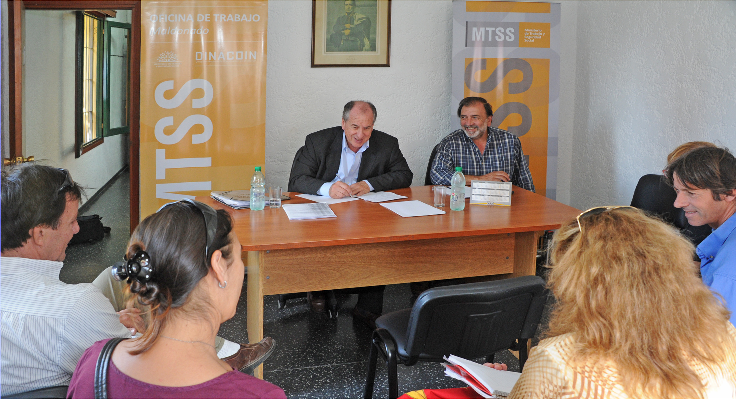 El ministro de Trabajo y Seguridad Social, Ernesto Murro, participó en varias reuniones