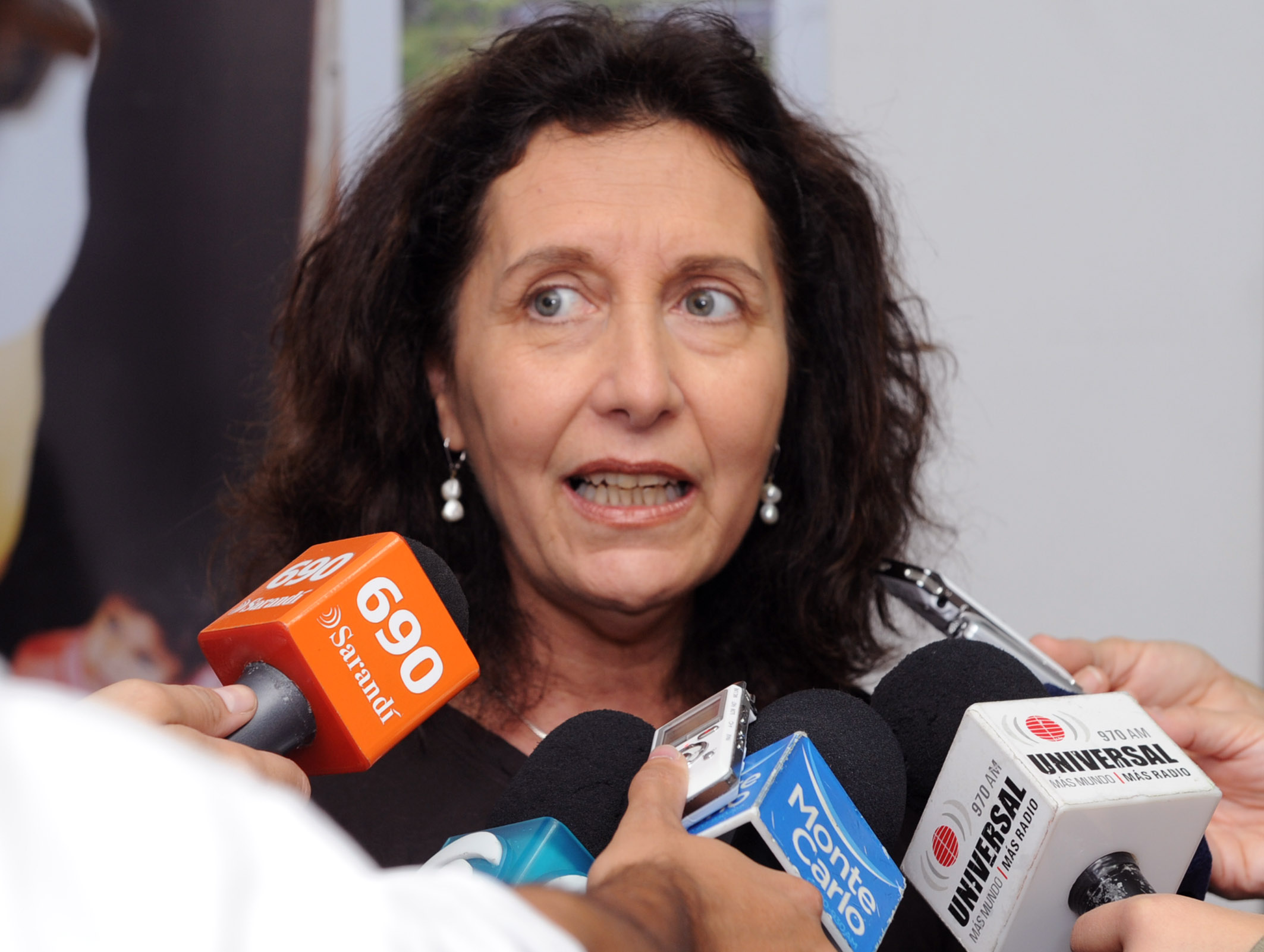 Palabras a la prensa, presidenta de Inmujeres, Mariela Mazzotti