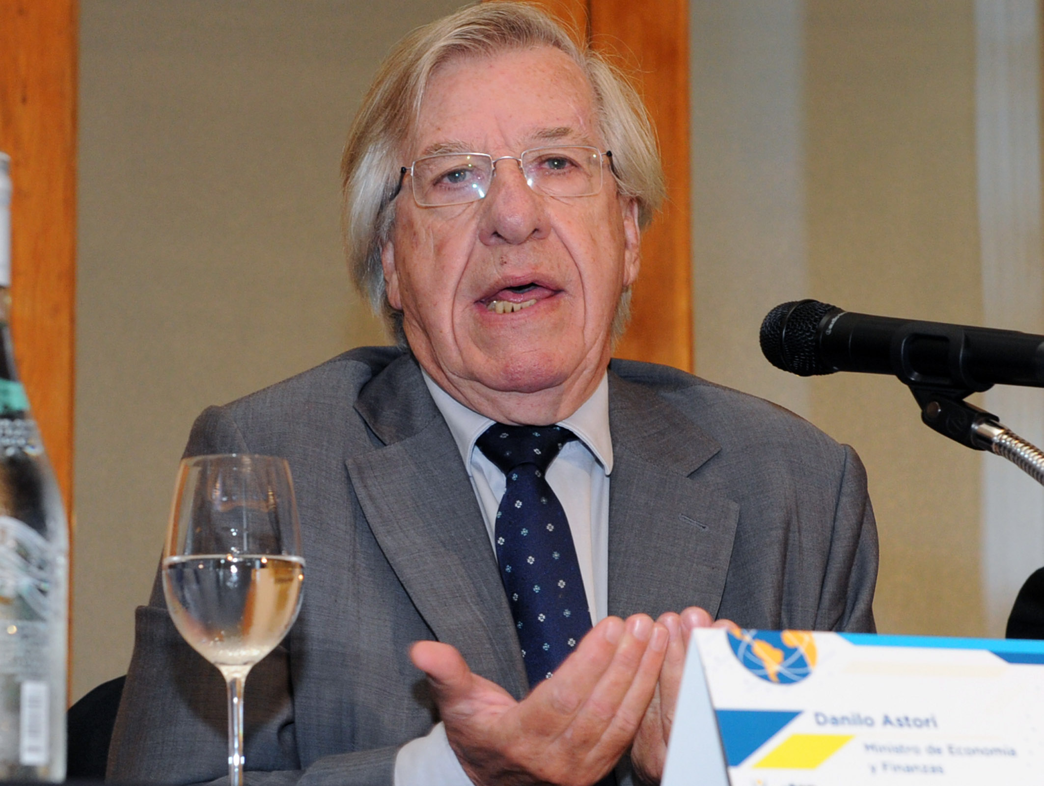 Ministro de Economía, Danilo Astori