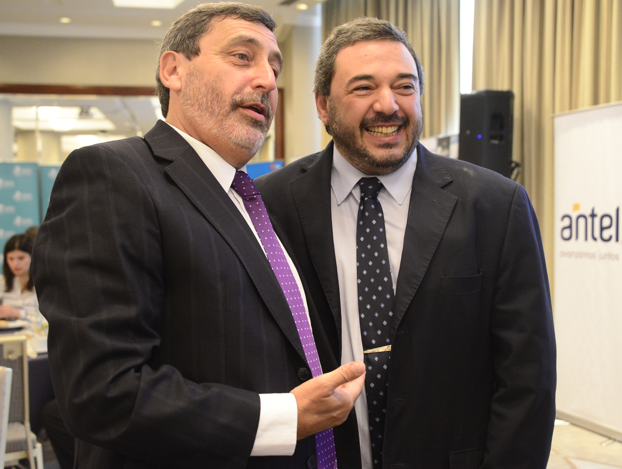 Mario Bergara presente en el evento