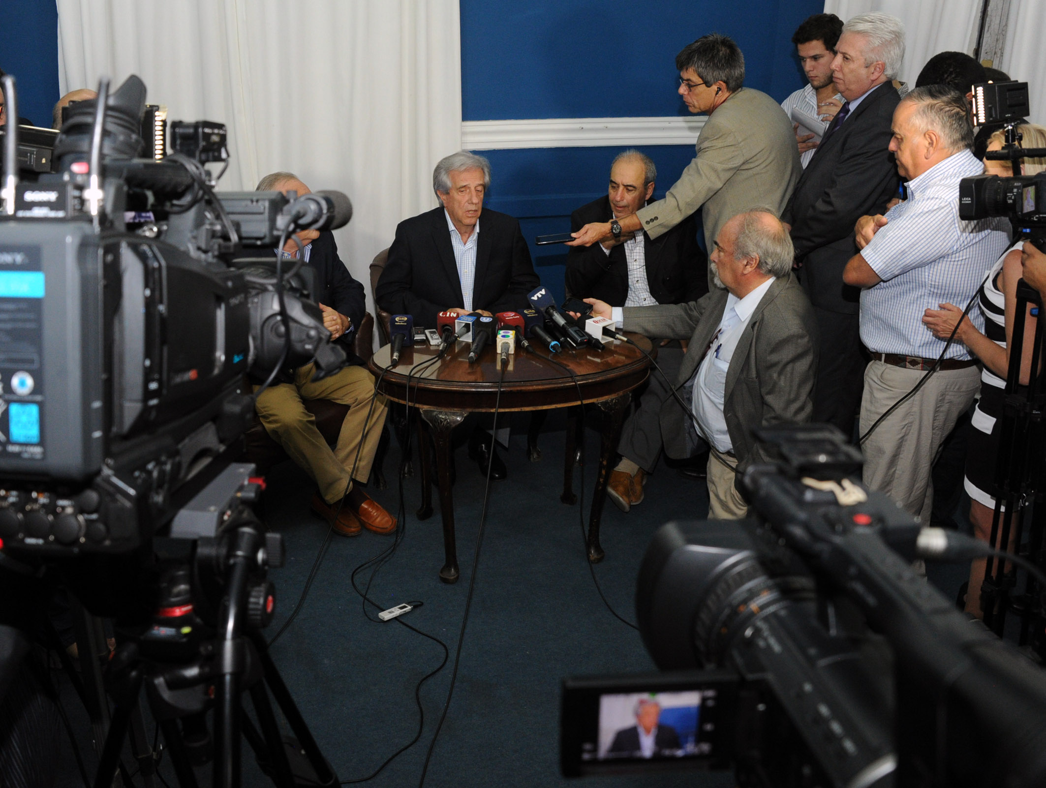 Presidente de la República en conferencia de prensa