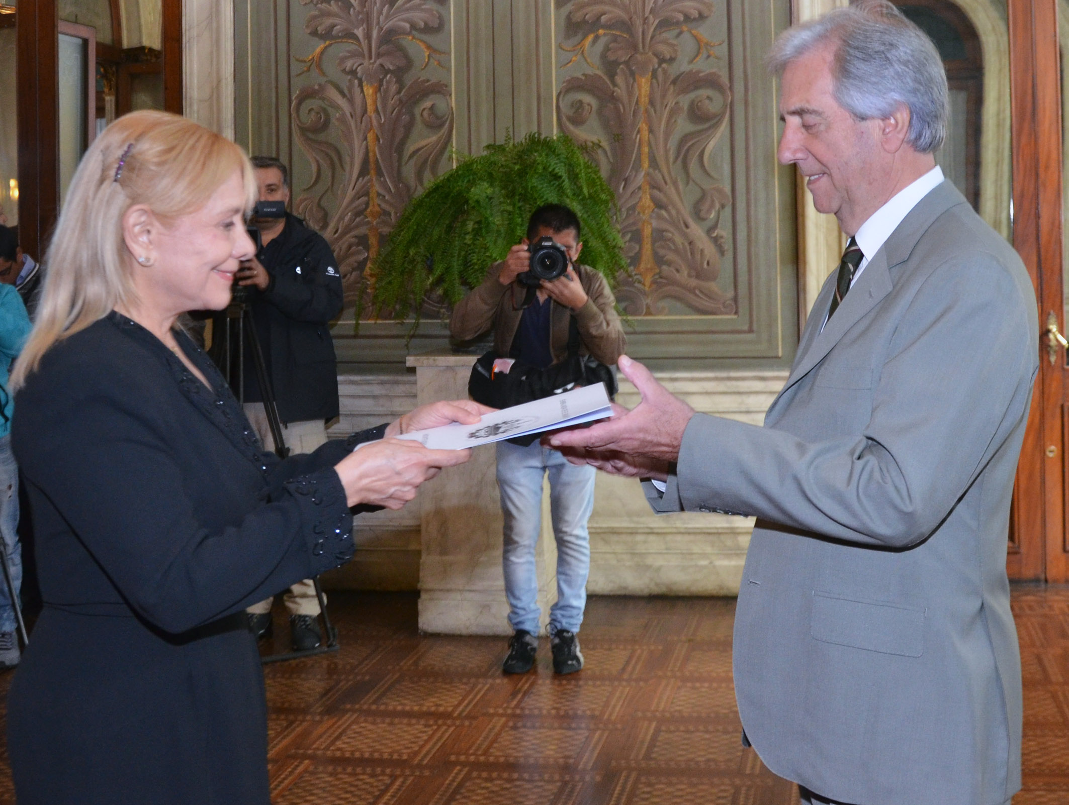 Entrega de Cartas Credenciales