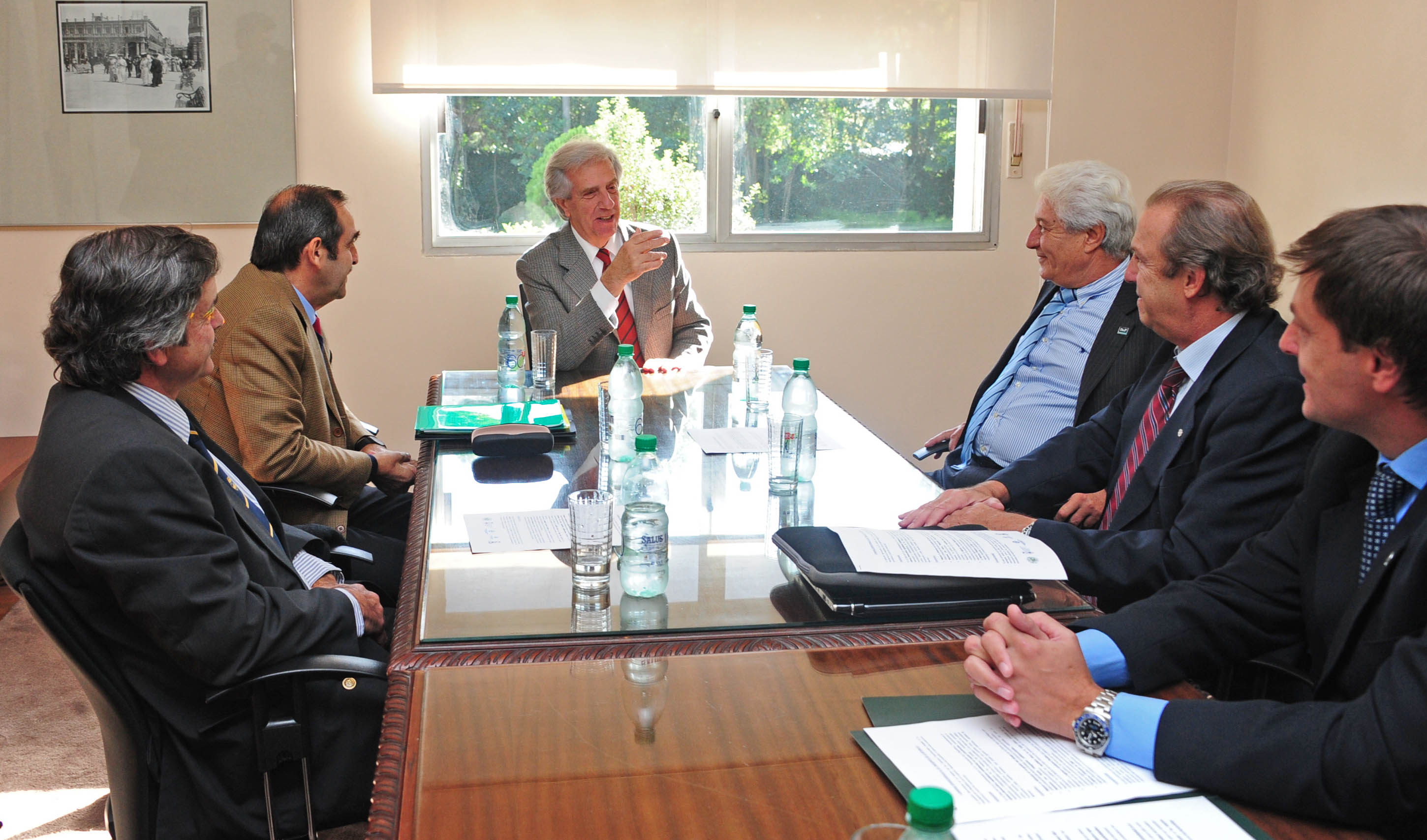 Presidente Tabaré Vázquez recibió a representantes de Cámaras Empresariales
