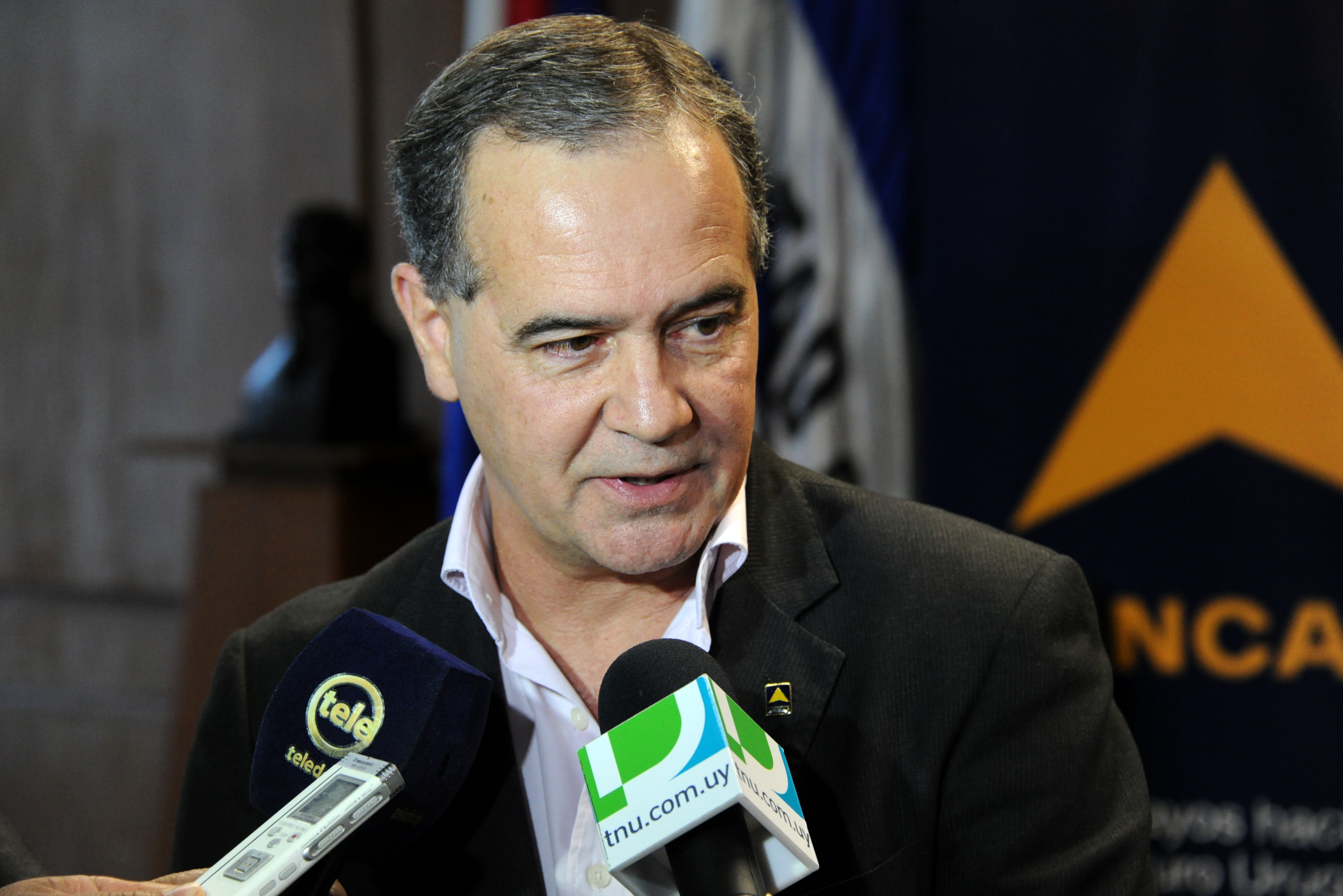 El presidente de ANCAP, José Coya,