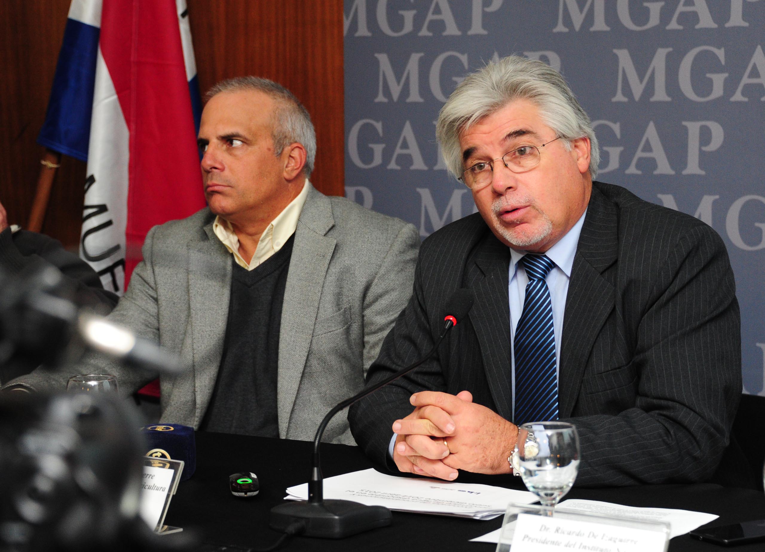 Conferencia de prensa del Ministerio de Ganadería, Agricultura y Pesca