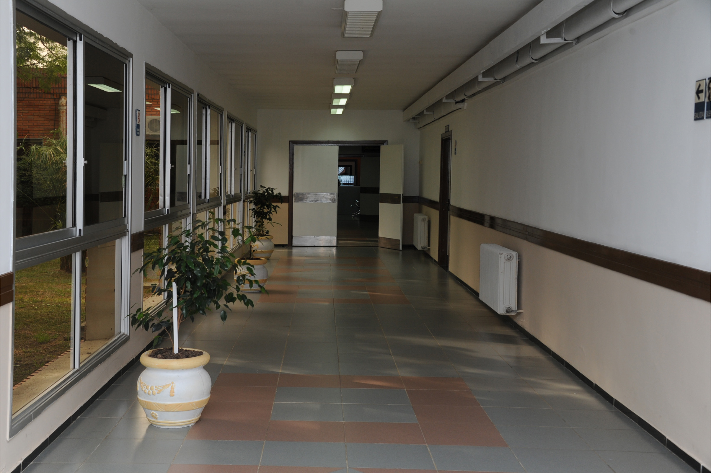 Interior del Hospital de Canelones
