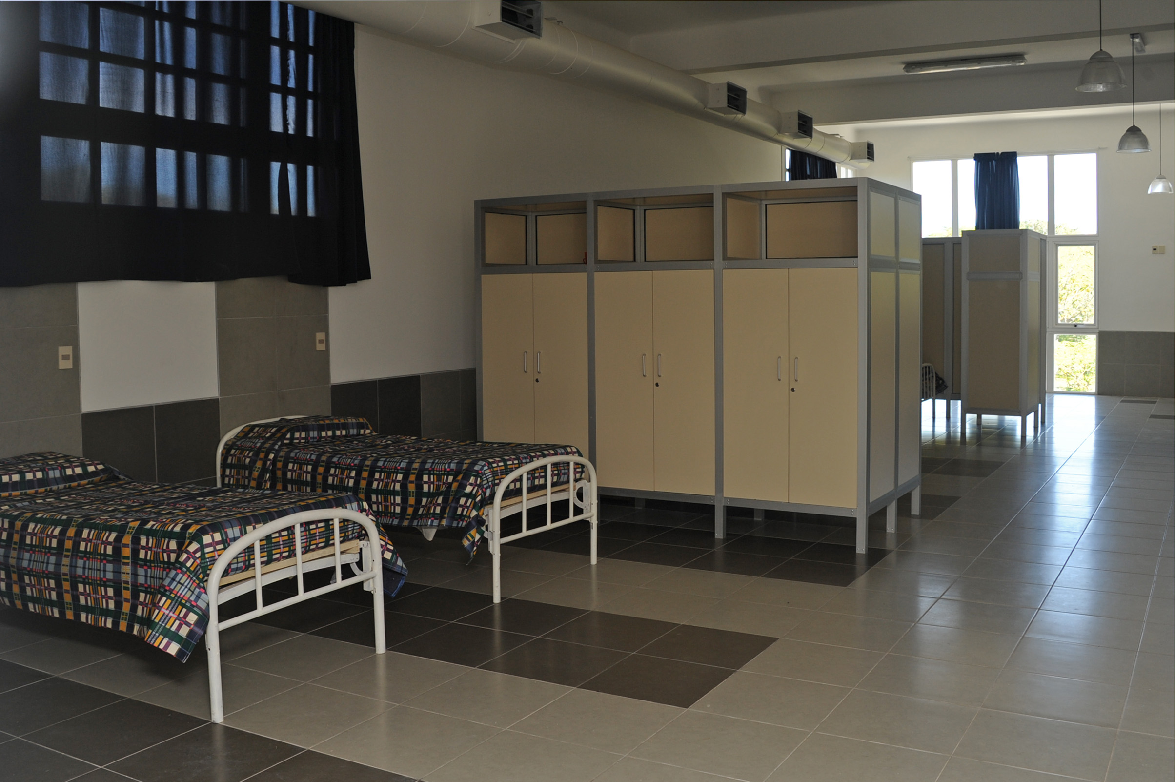 Nuevas instalaciones de la colonia Santín Carlos Rossi