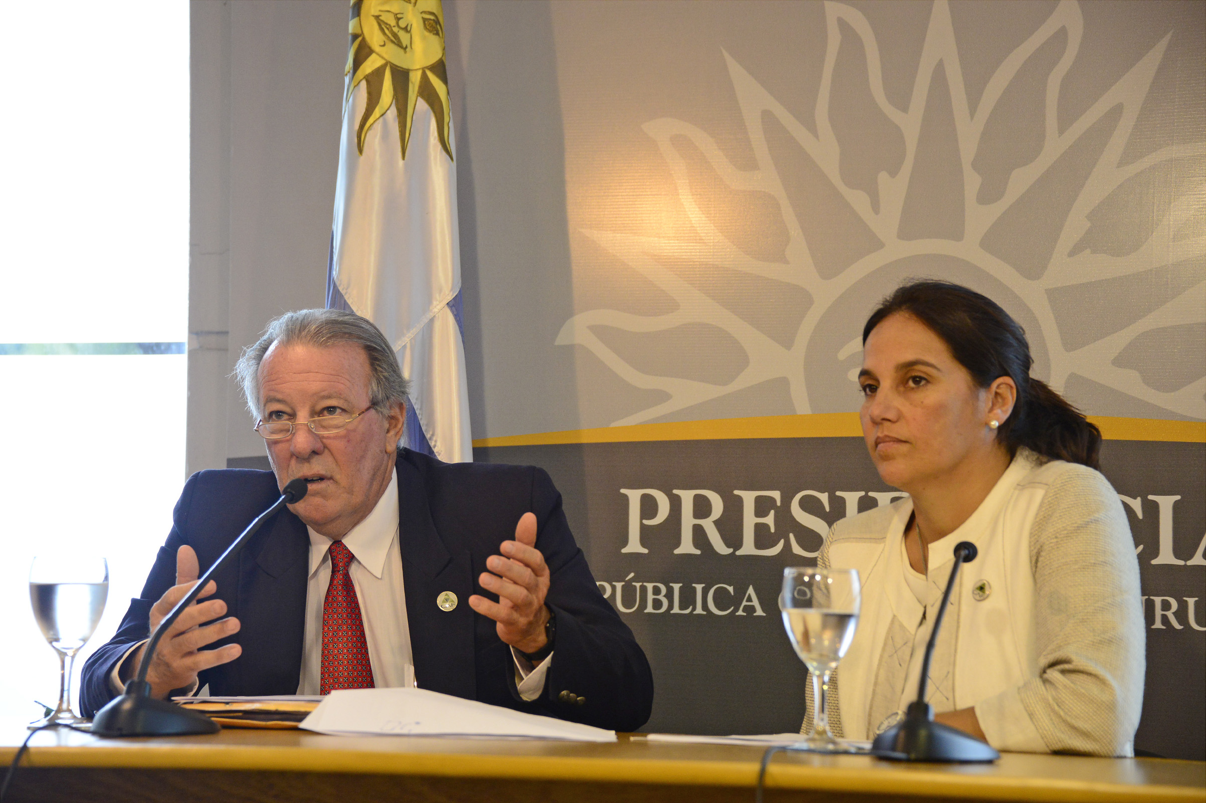 Representantes de las Cooperativas Agrarias Federadas en conferencia de prensa