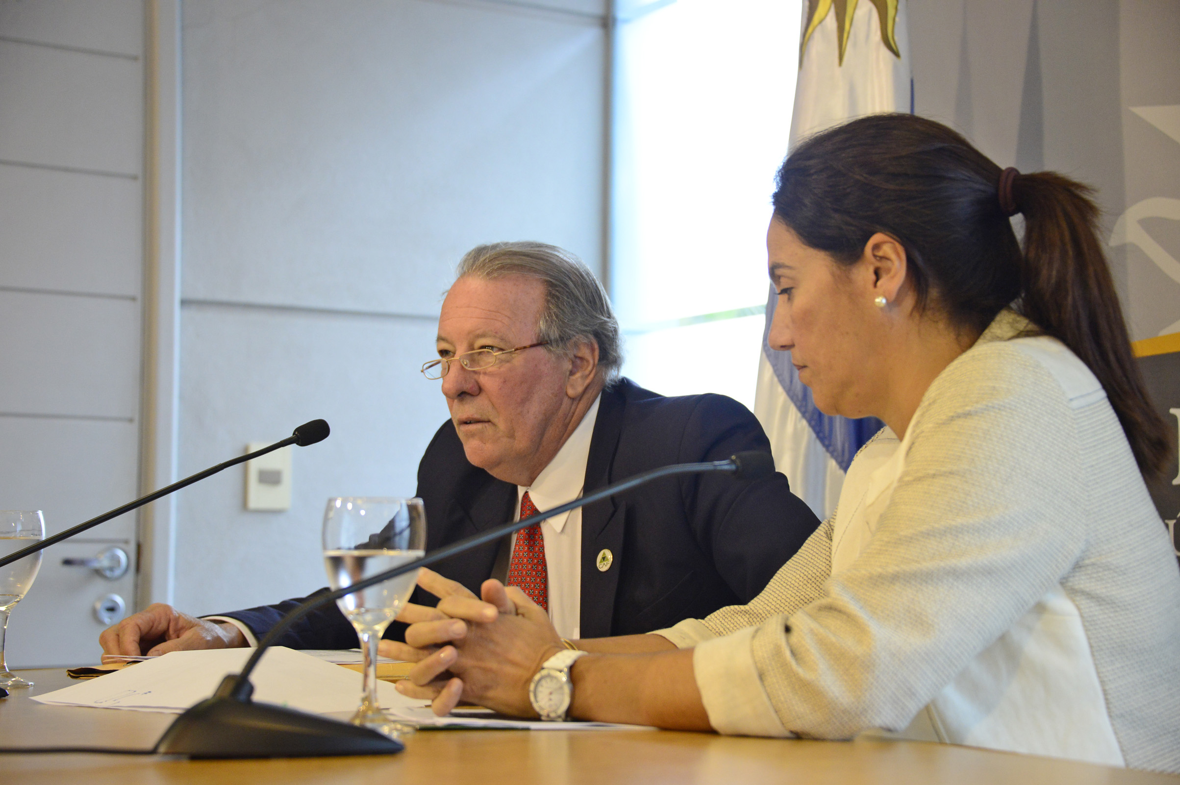Representantes de las Cooperativas Agrarias Federadas en conferencia de prensa