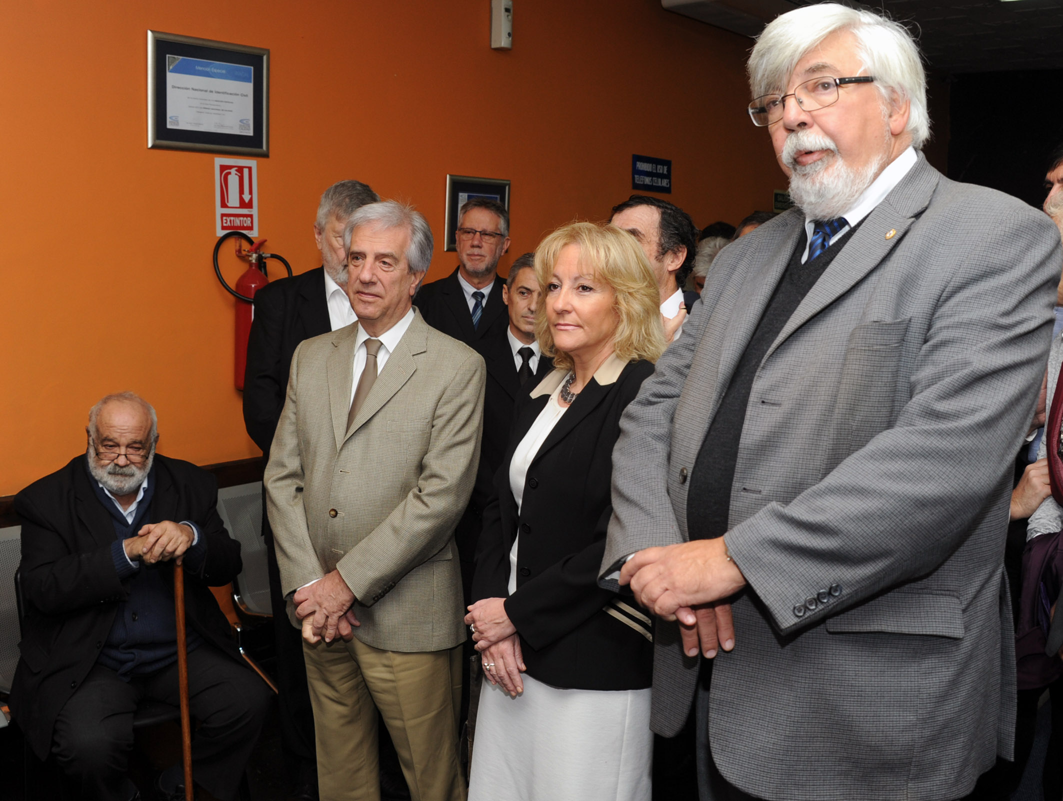 Vázquez participó del lanzamiento oficial del nuevo documento electrónico de identidad uruguayo
