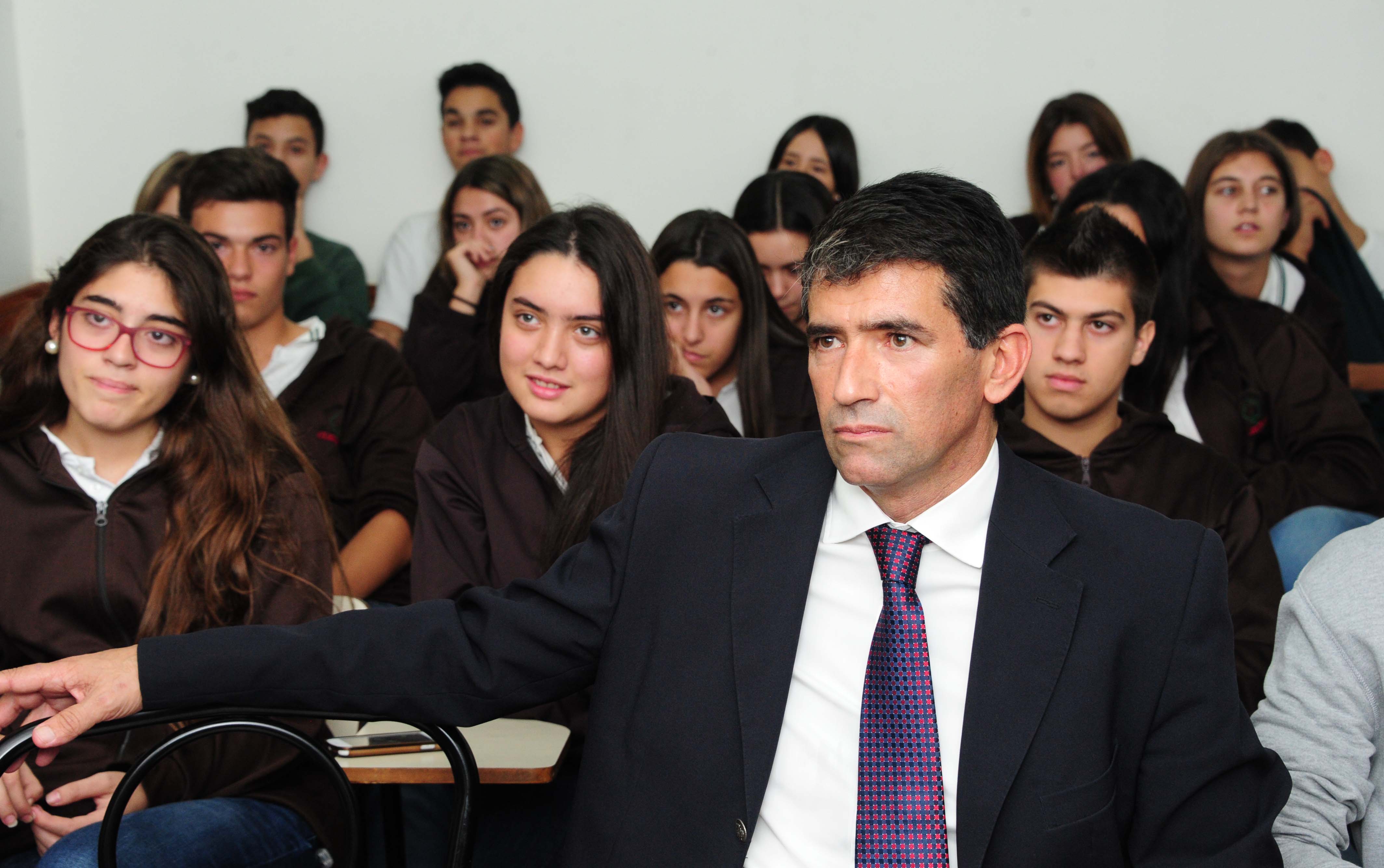 Vicepresidente Raúl Sendic en Facultad de Ciencias por la Semana de la Ciencia y Tecnología