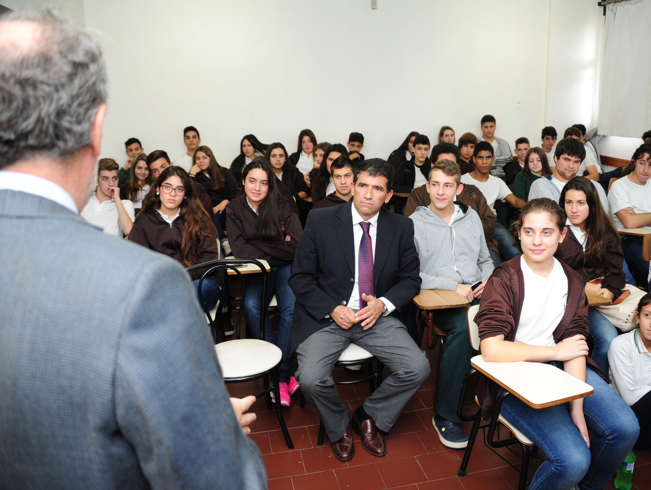 Vicepresidente Raúl Sendic en Facultad de Ciencias por la Semana de la Ciencia y Tecnología