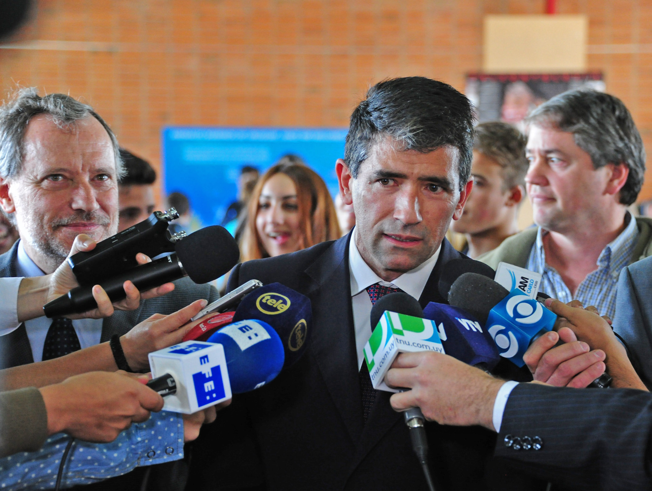 Vicepresidente Raúl Sendic en Facultad de Ciencias por la Semana de la Ciencia y Tecnología