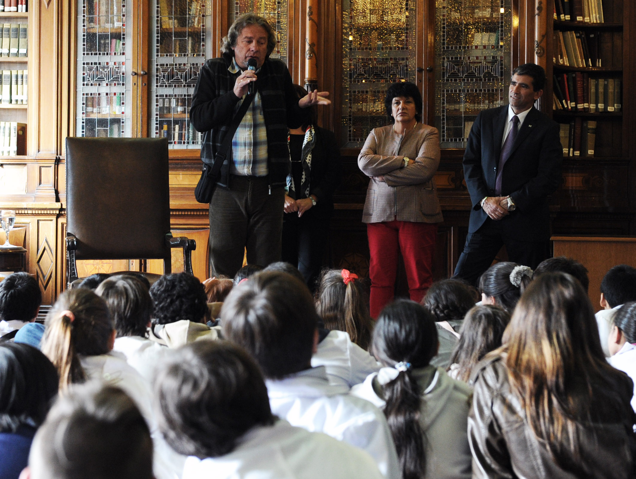 Sendic en celebración del Día del Libro