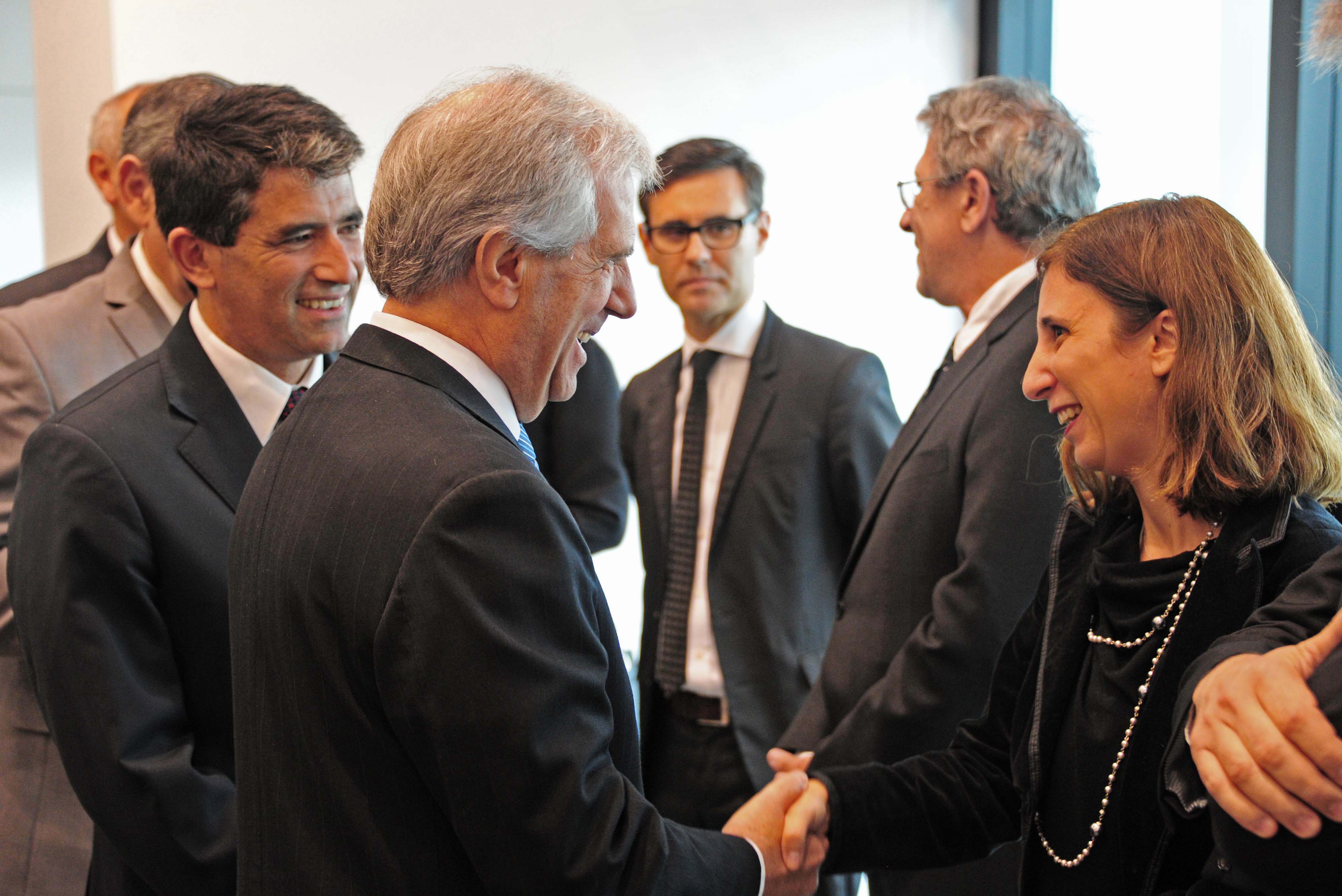 Presidente Tabaré Vázquez saluda al cuerpo diplomático acreditado ante nuestro gobierno