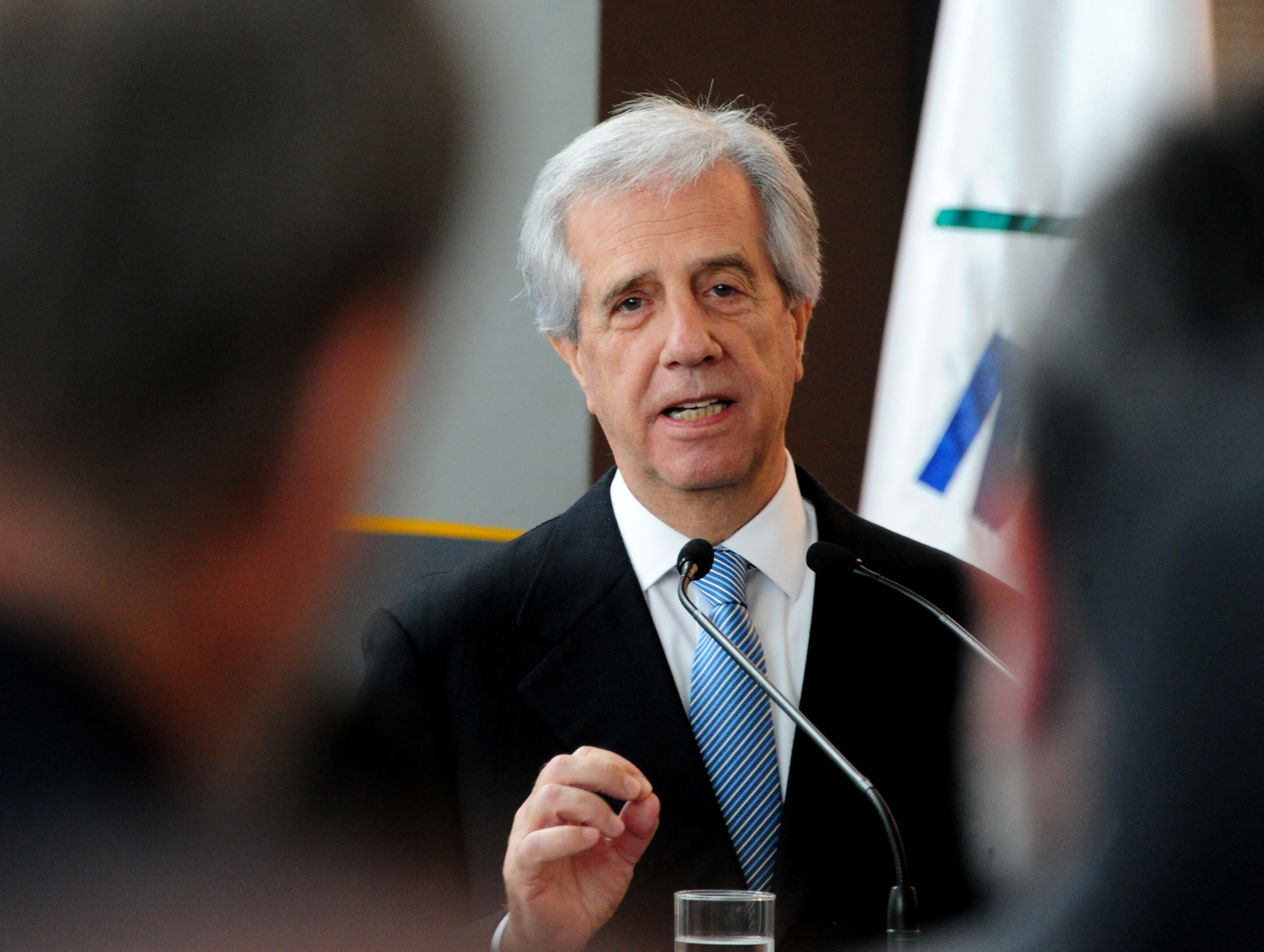 Presidente Tabaré Vázquez saluda al cuerpo diplomático acreditado ante nuestro gobierno