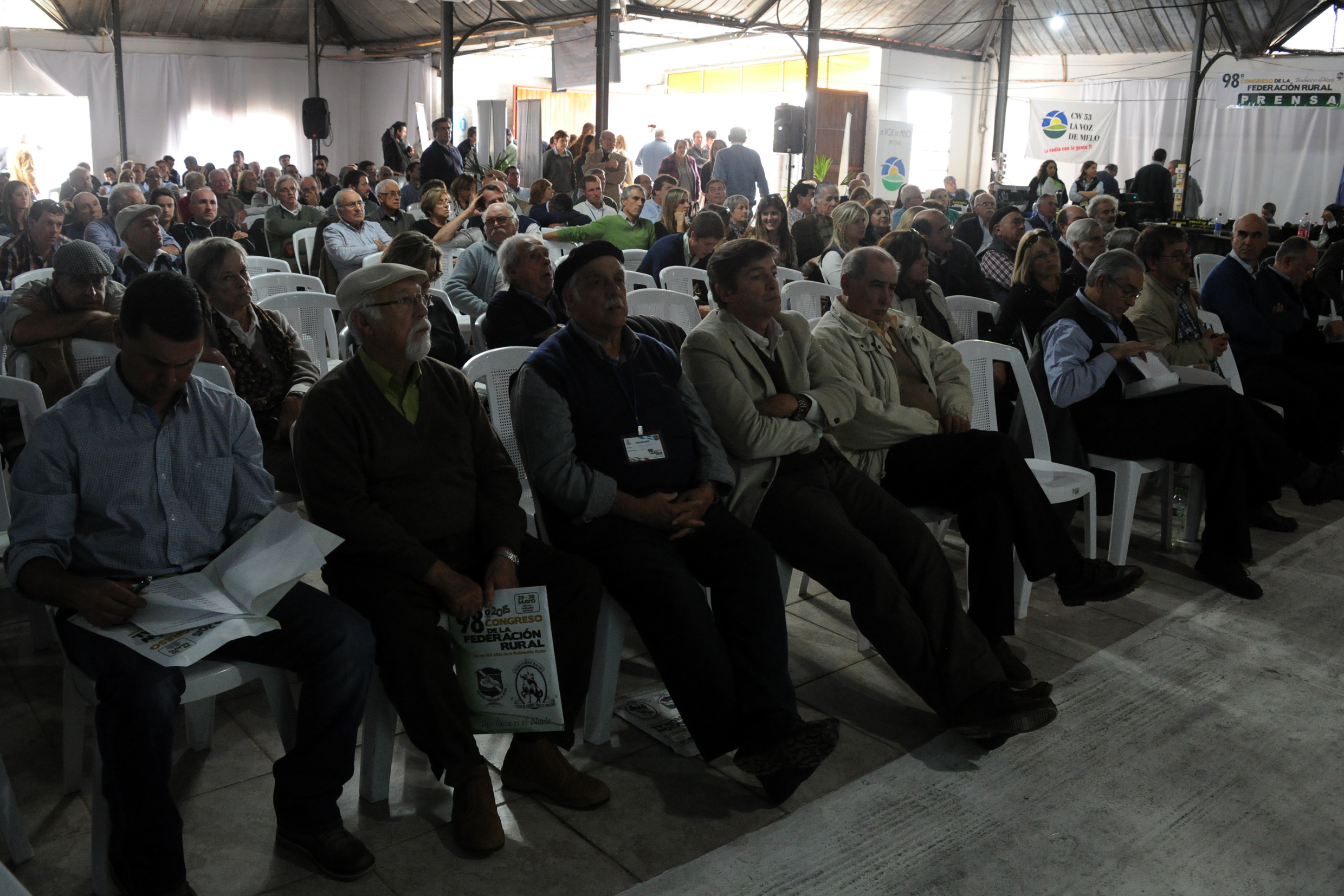 Alvaro Garcìa en el 98º Congreso de la Federación Rural