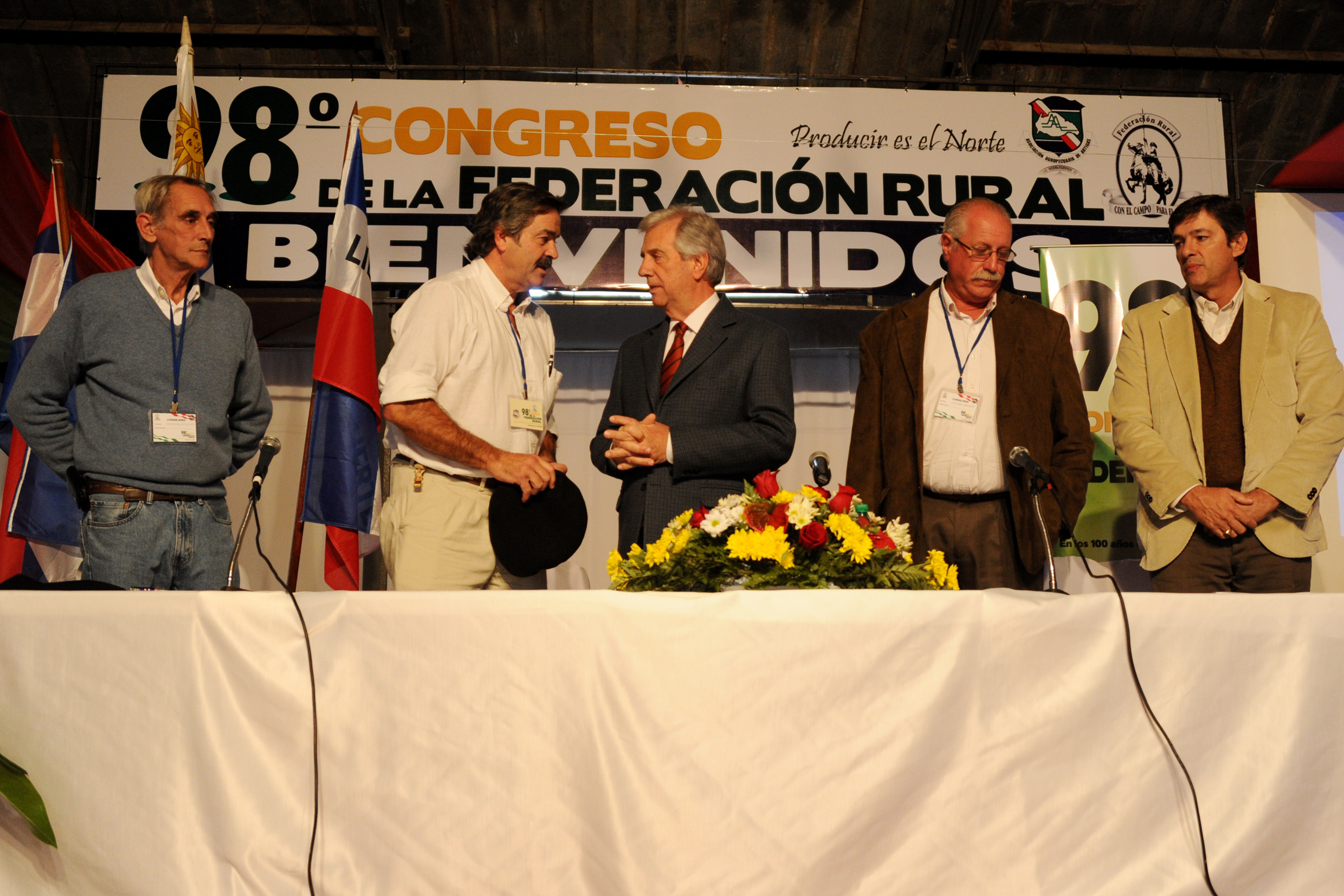 Presidente Vázquez en el 98° Congreso Anual de la Federación Rural