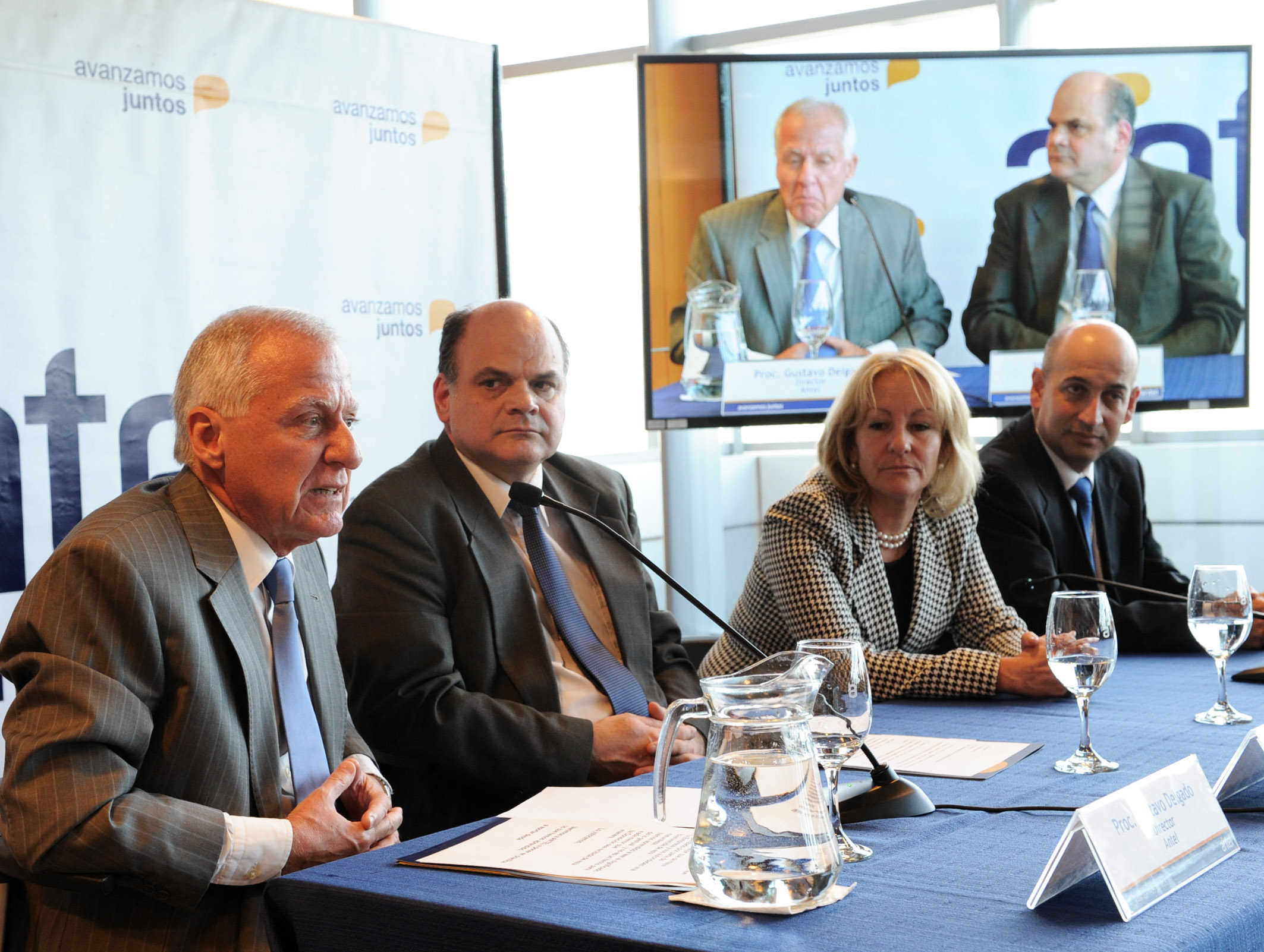 Palabras del nuevo director de Antel, Gustavo Delgado