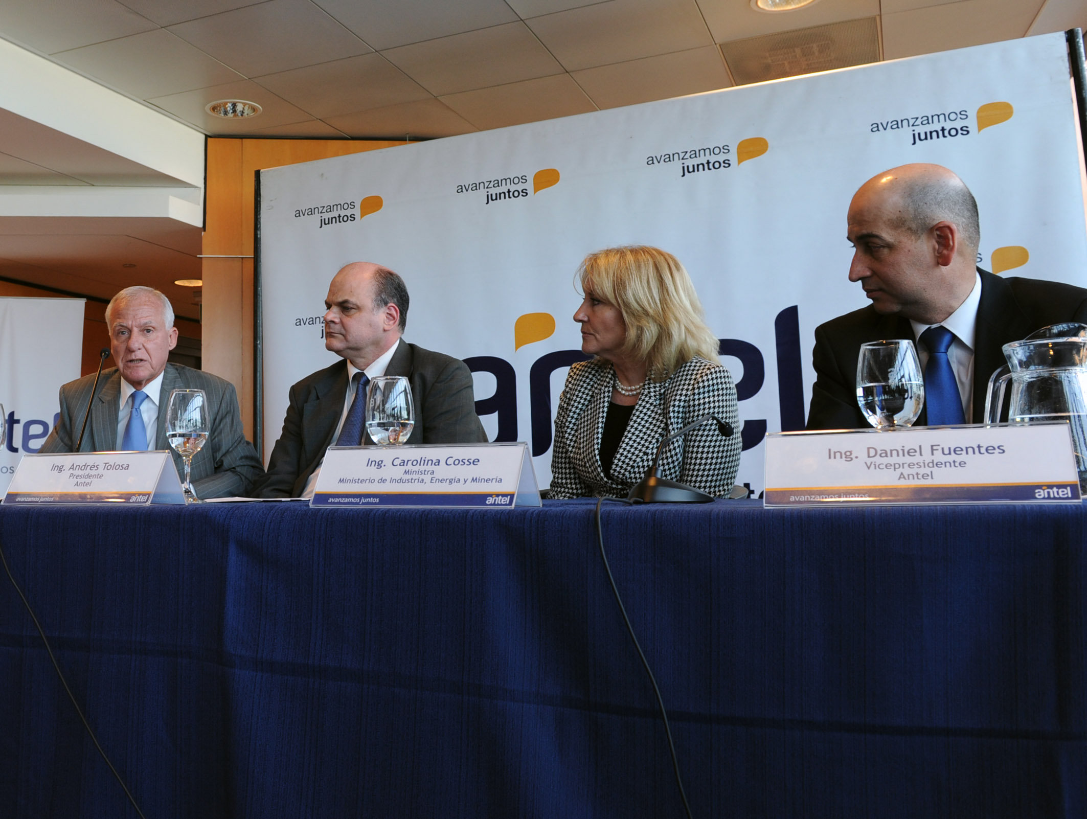 Palabras del nuevo director de Antel, Gustavo Delgado