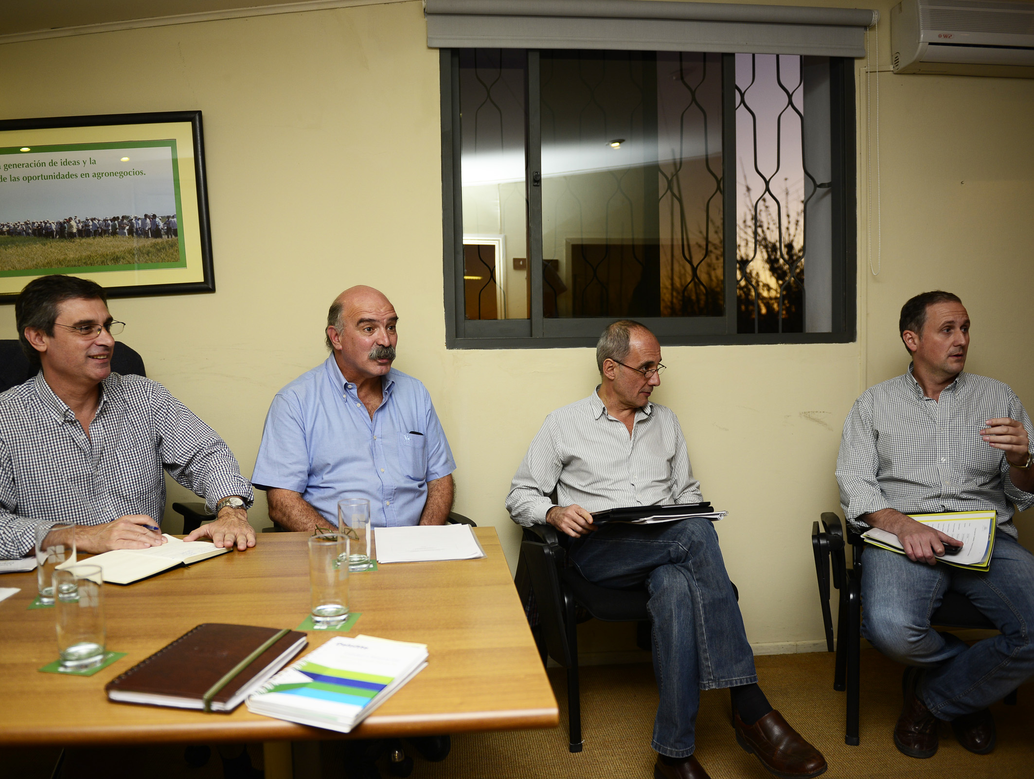 Reunión de trabajo con el director de OPP, Alvaro García