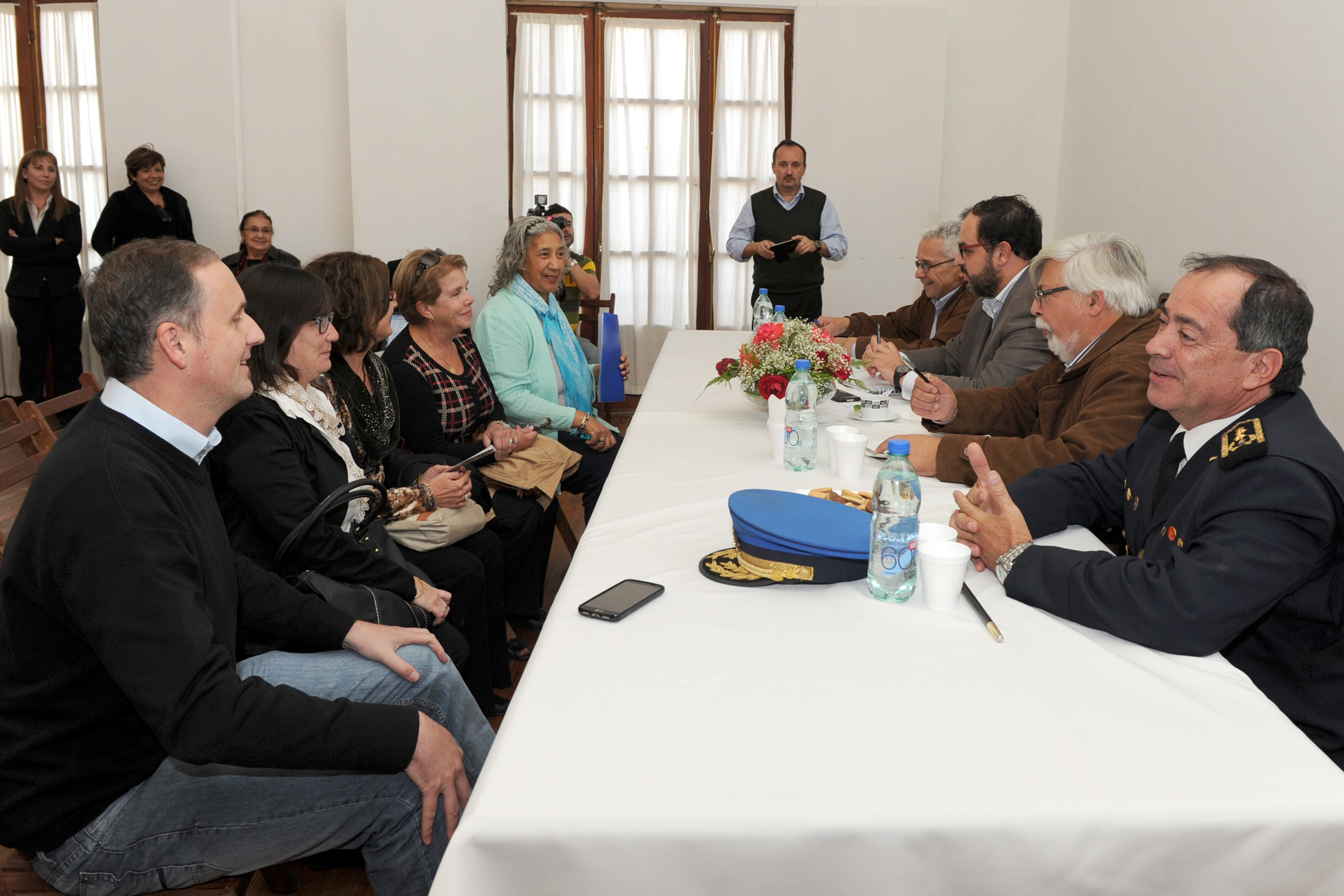 Ministro Bonomi mantuvo encuentros con ciudadanos de Dolores