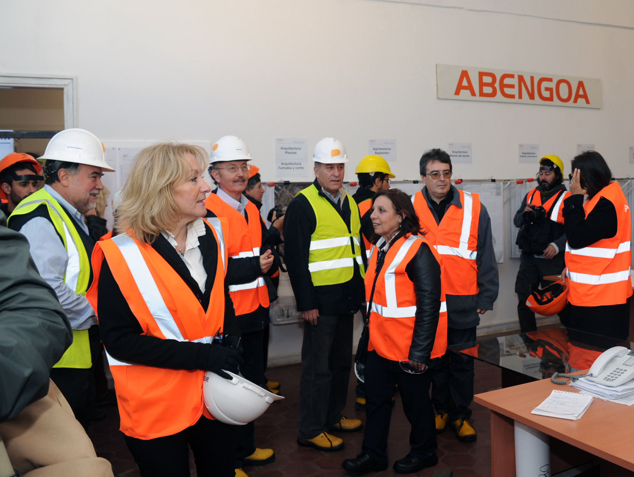 Ministra Cosse visita obras de Antel Arena