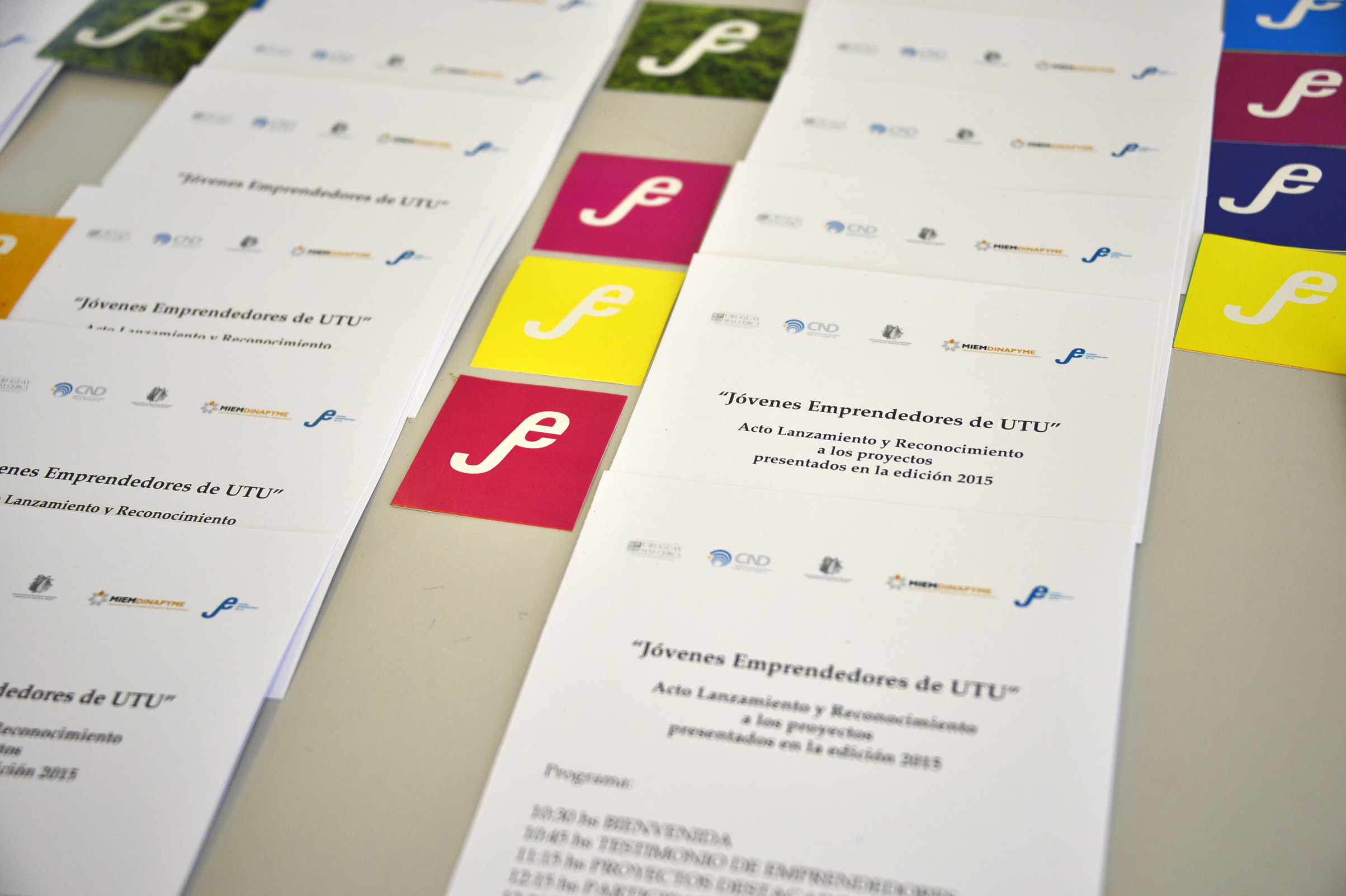UTU jóvenes emprendedores, edición 2015