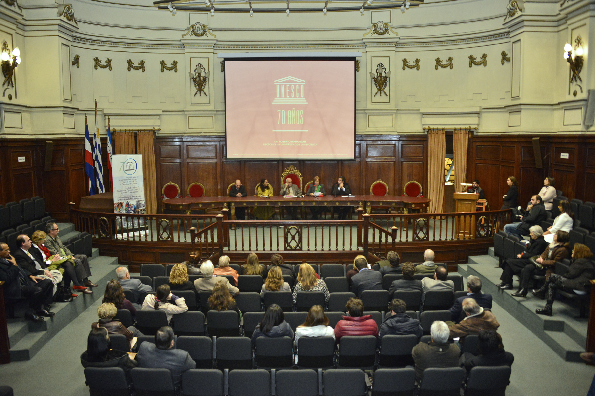 UNESCO: conferencia 70 años de la UNESCO: Su impacto en América Latina