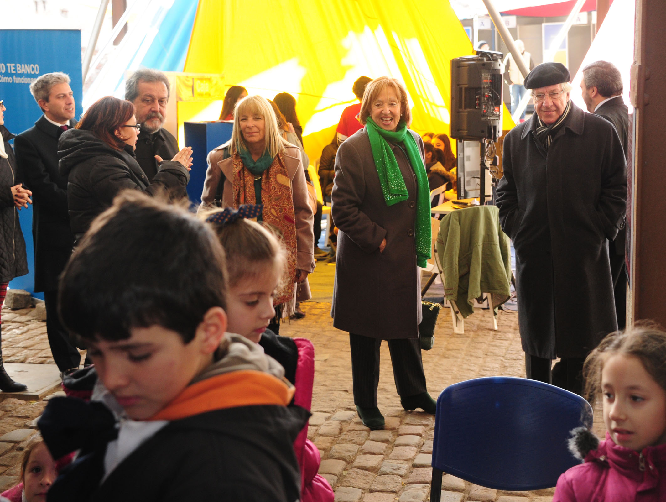 Ministros de Economía y Finanzas y Educación y Cultura visitan la FIEF