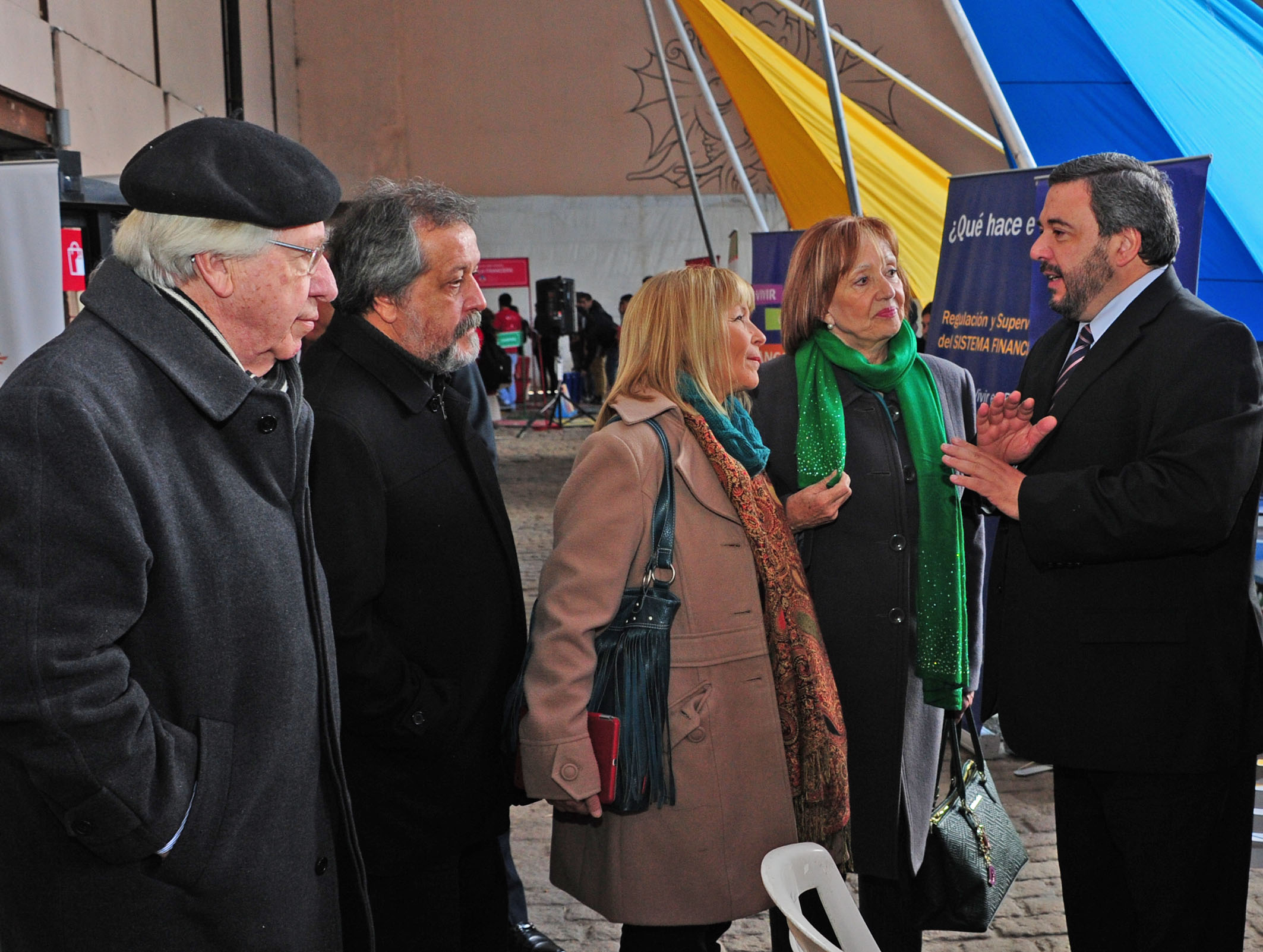 Ministros de Economía y Finanzas y Educación y Cultura visitan la FIEF
