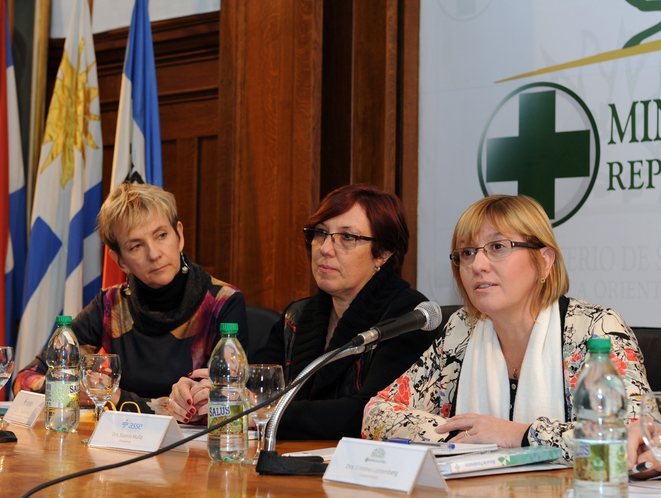 Cristina Lustemberg, Susana Muñiz, Dione Carrasco