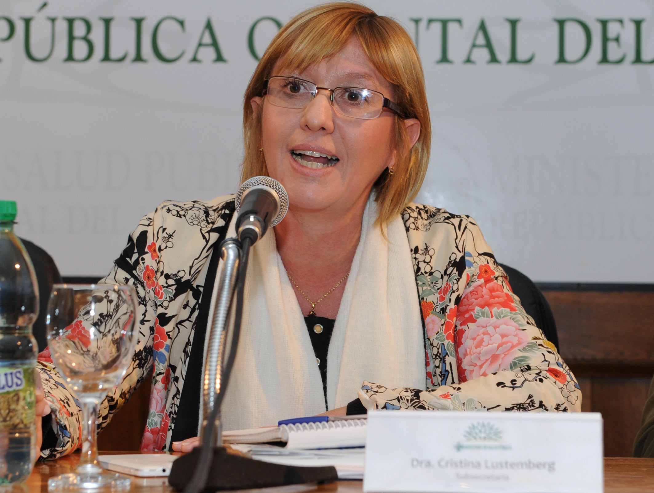Palabras de Cristina Lustemberg