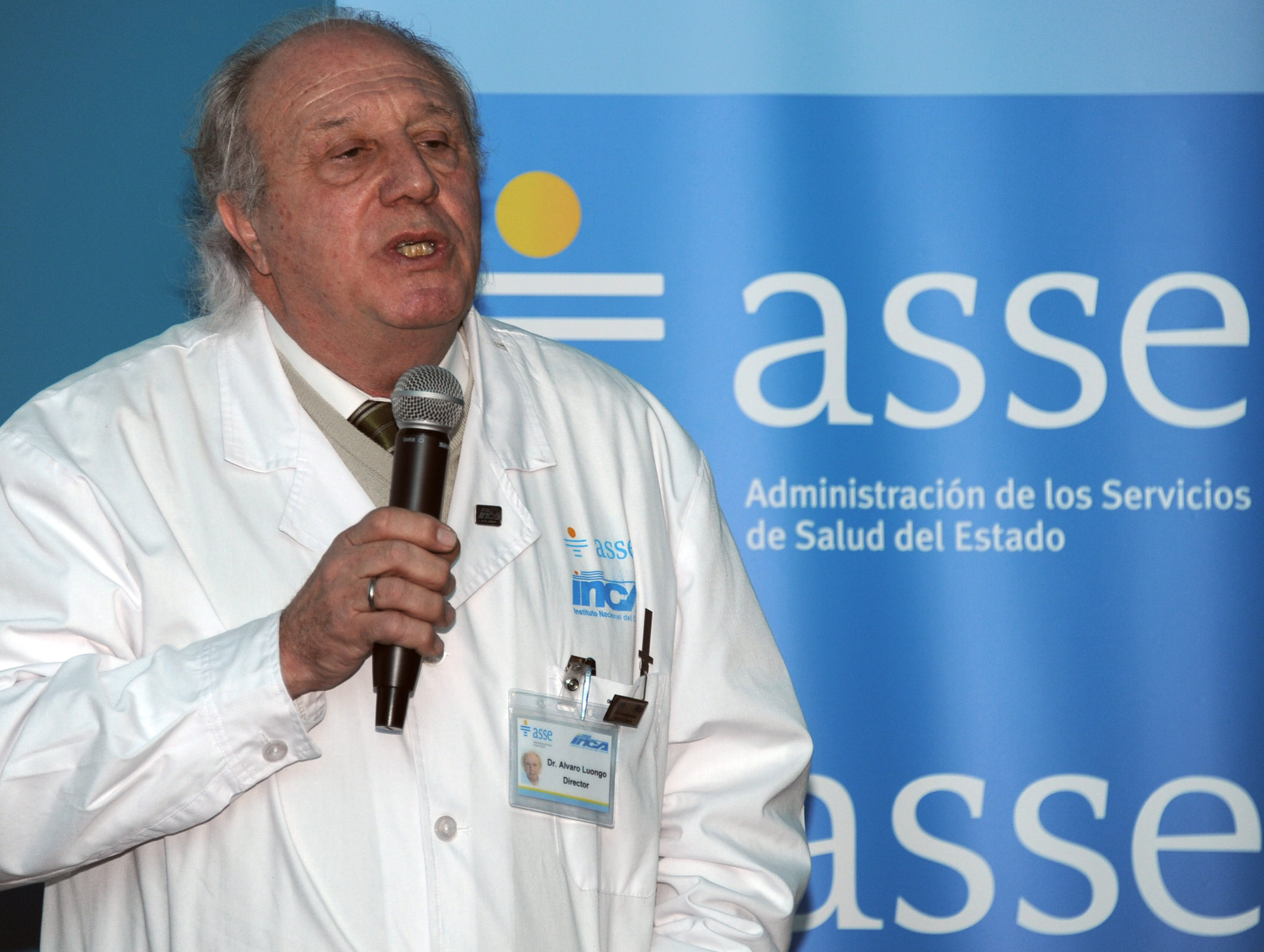 Director del Instituto Nacional de Cáncer, Álvaro Luongo