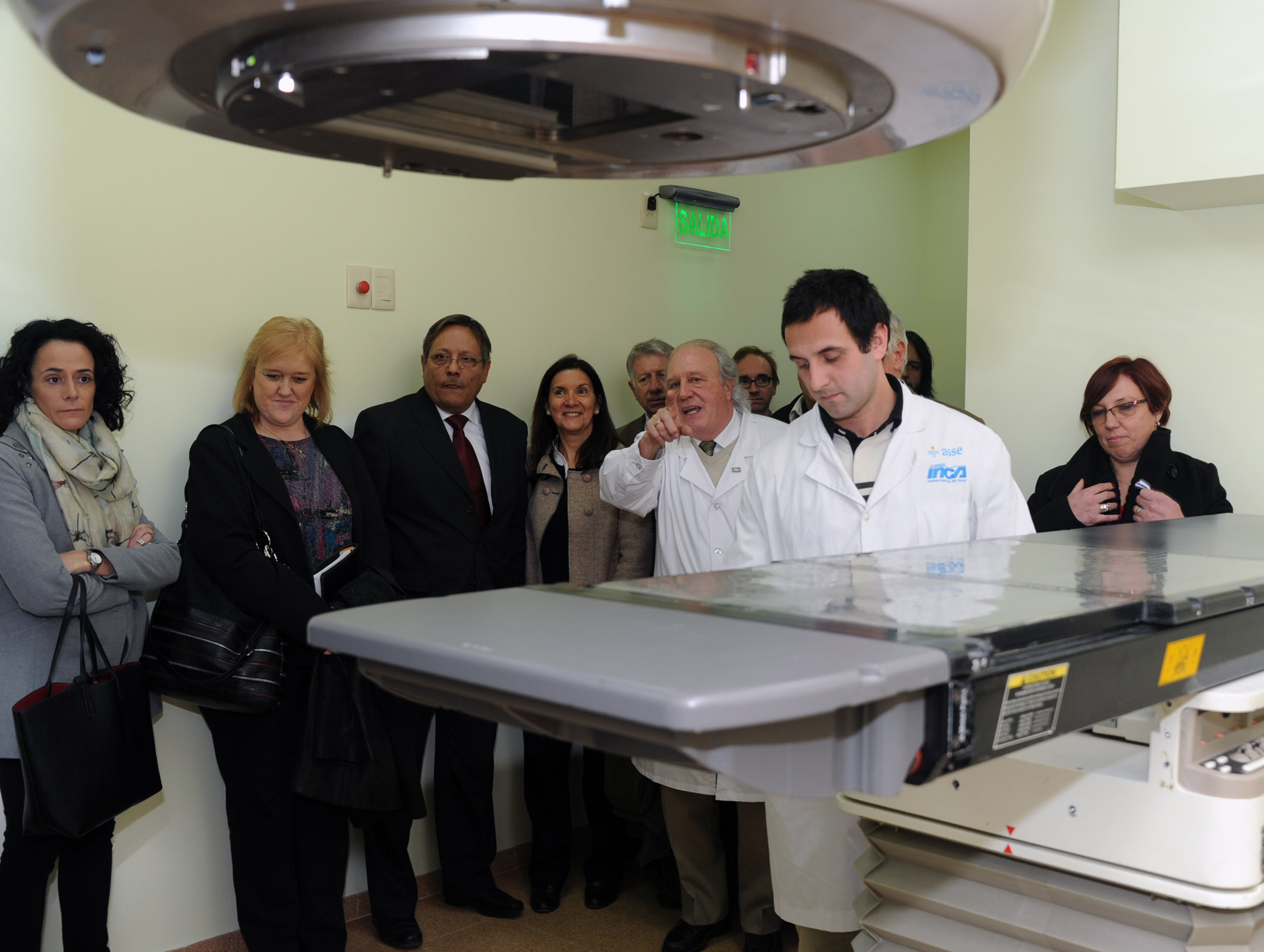 Inauguracion del 2do acelerador lineal del Servicio de Radioterapia
