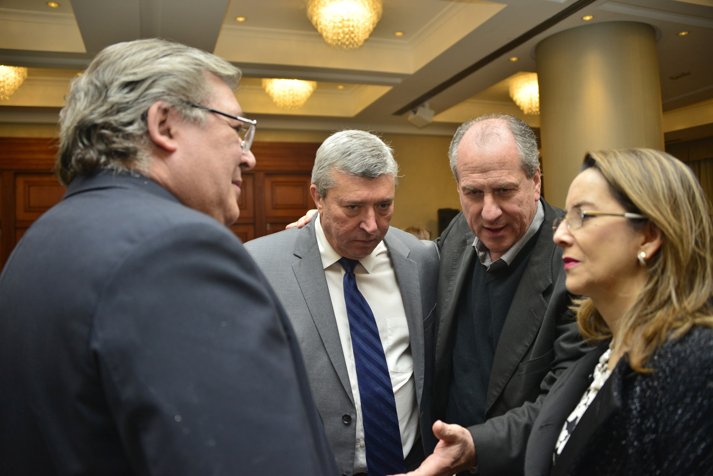 El ministro de Trabajo, Ernesto Murro, disertó como invitado en la cena de Somos Uruguay