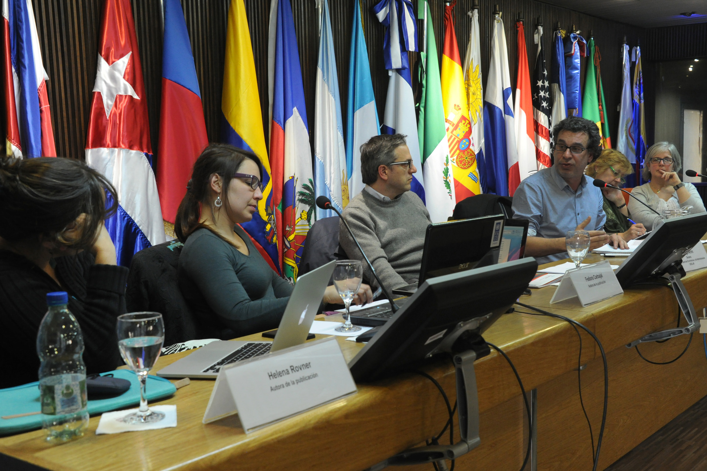 El subsecretario de Educación y Cultura, Fernando Filgueira, hace uso de la palabra.