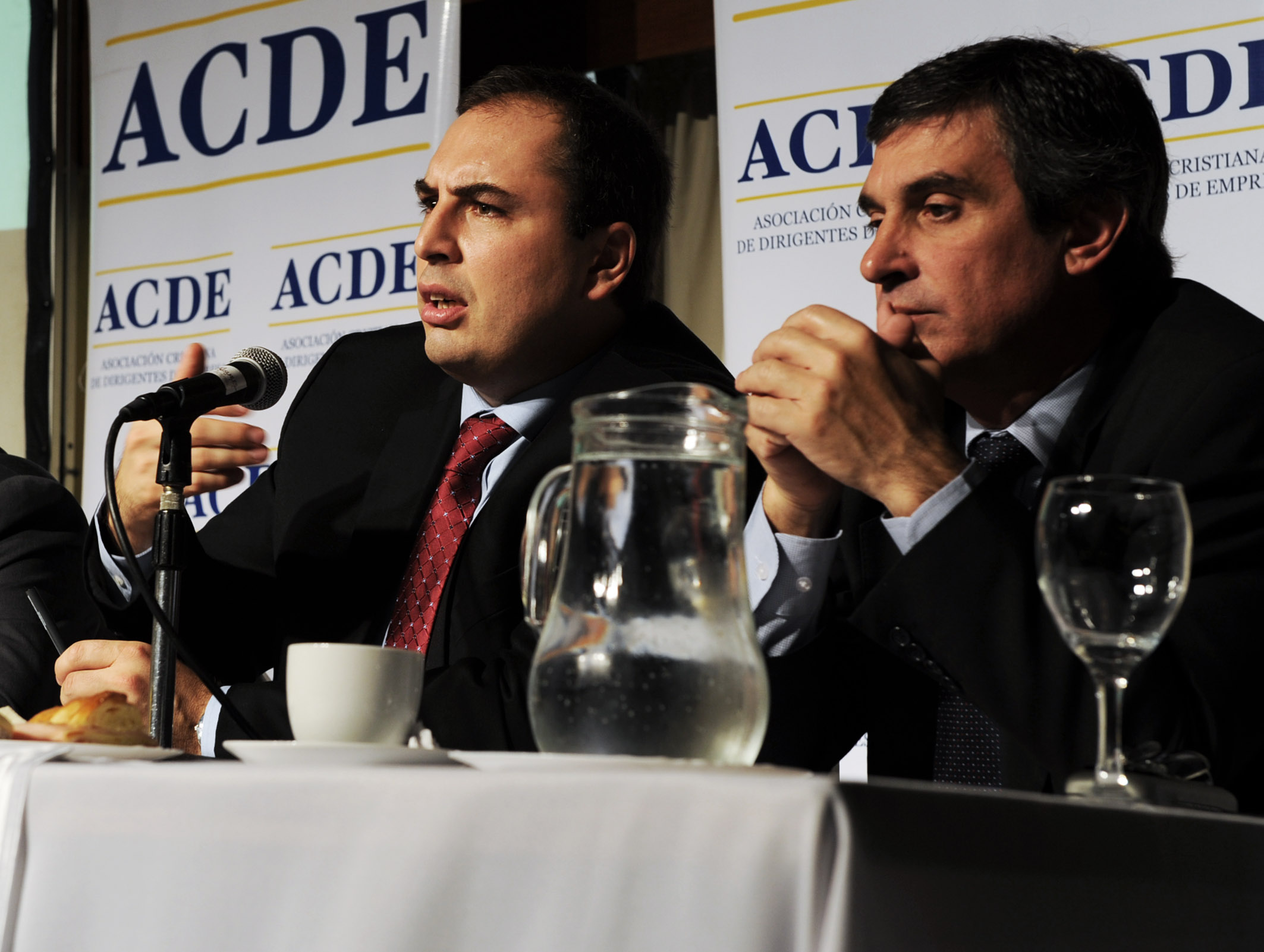 Pablo Ferreri junto a Álvaro García