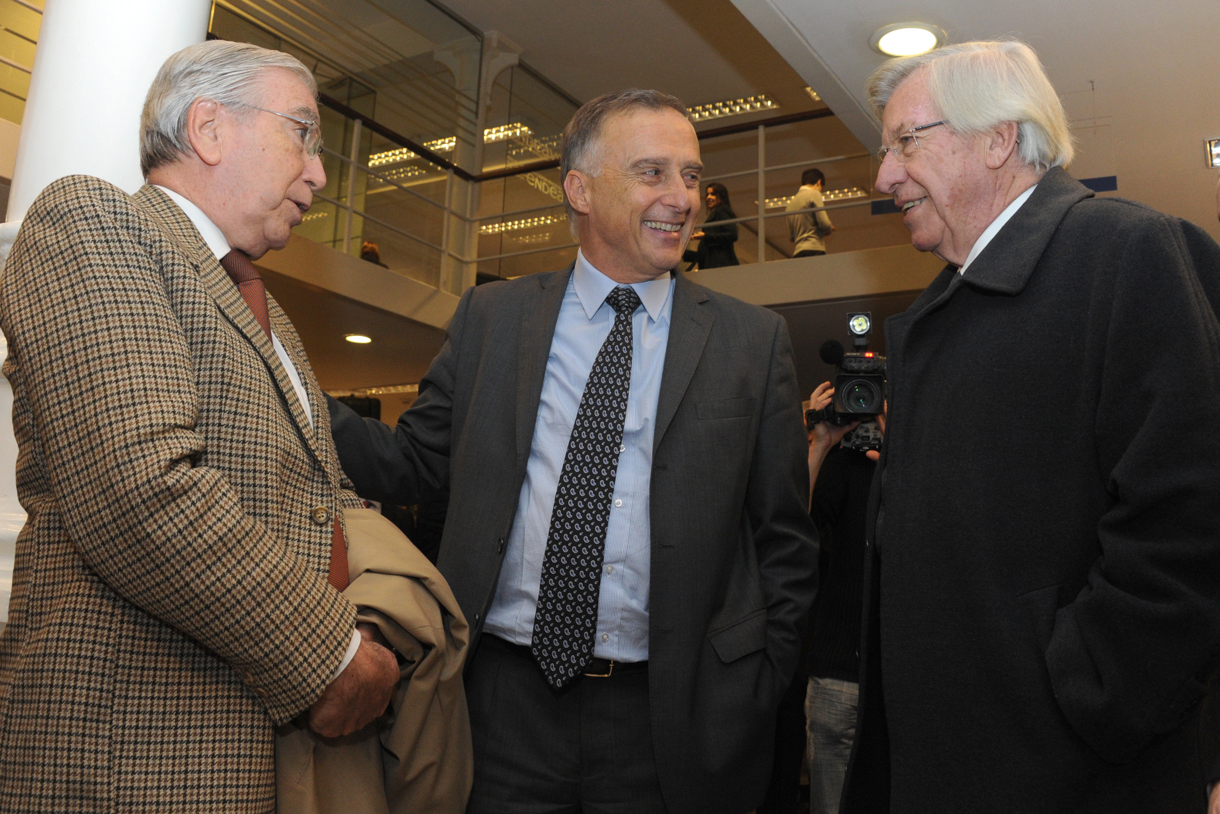Julio César Porteiro, Fernando Calloia, Danilo Astori.