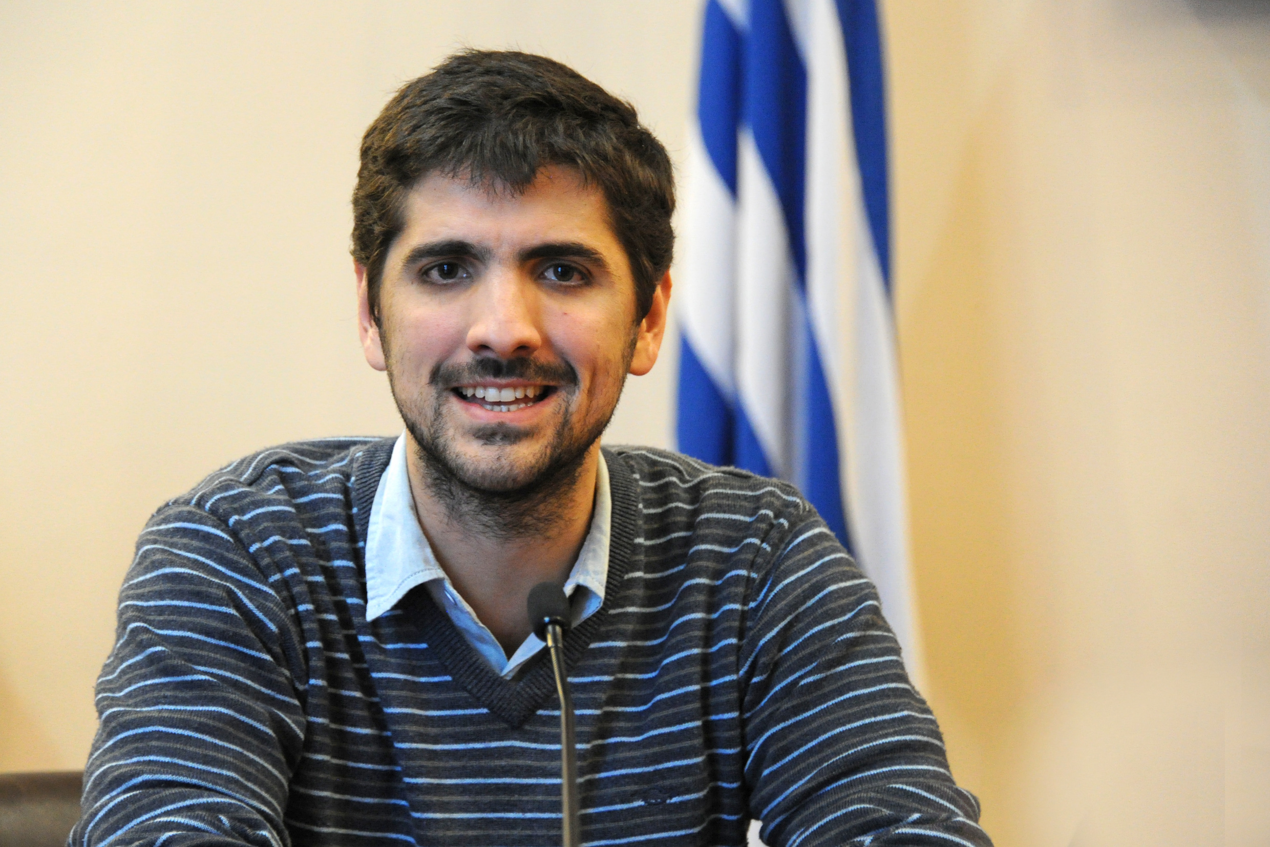 El director del Instituto Nacional de la Juventud del MIDES, Santiago Soto.