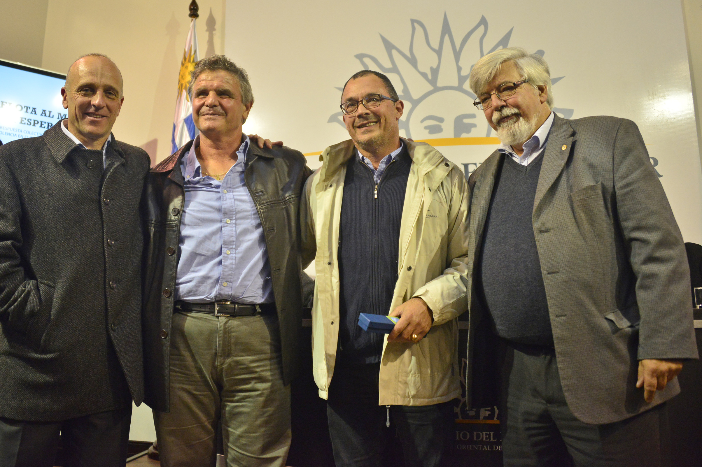 Fabián Coito, Celso Otero y Eduardo Bonomi